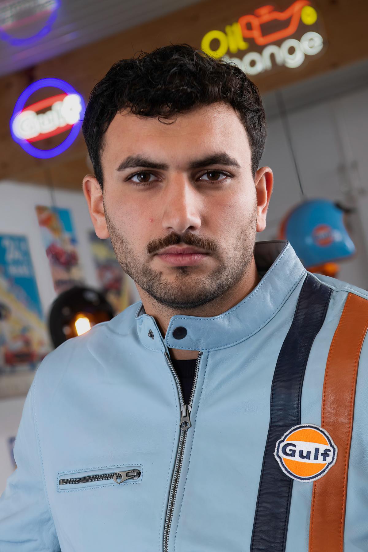 Blouson Homme Gulf ROADMASTER LIGHT BLUE — vue 5