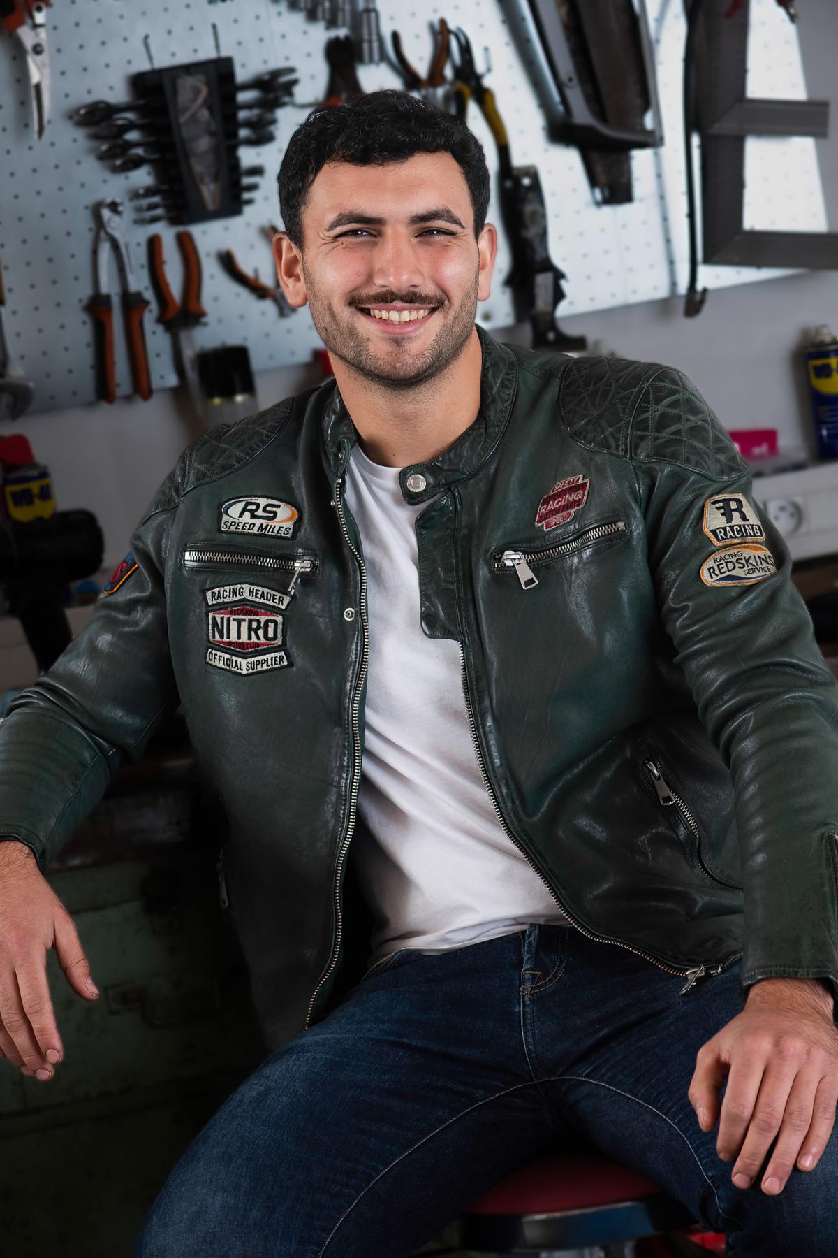 Chaqueta Hombre Redskins NITRO BARCELONA FOREST GREEN — vista 3