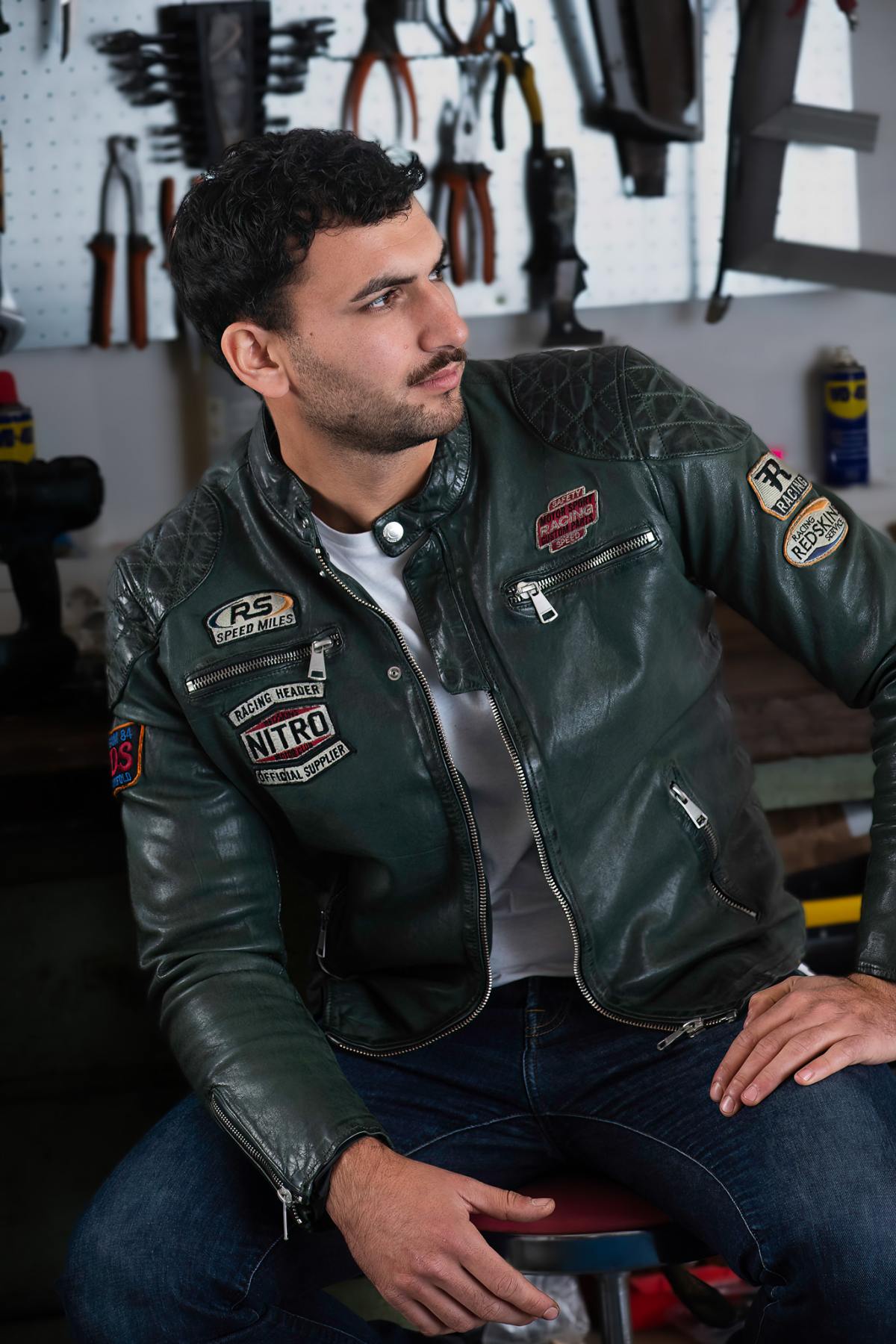 Chaqueta Hombre Redskins NITRO BARCELONA FOREST GREEN — vista 1