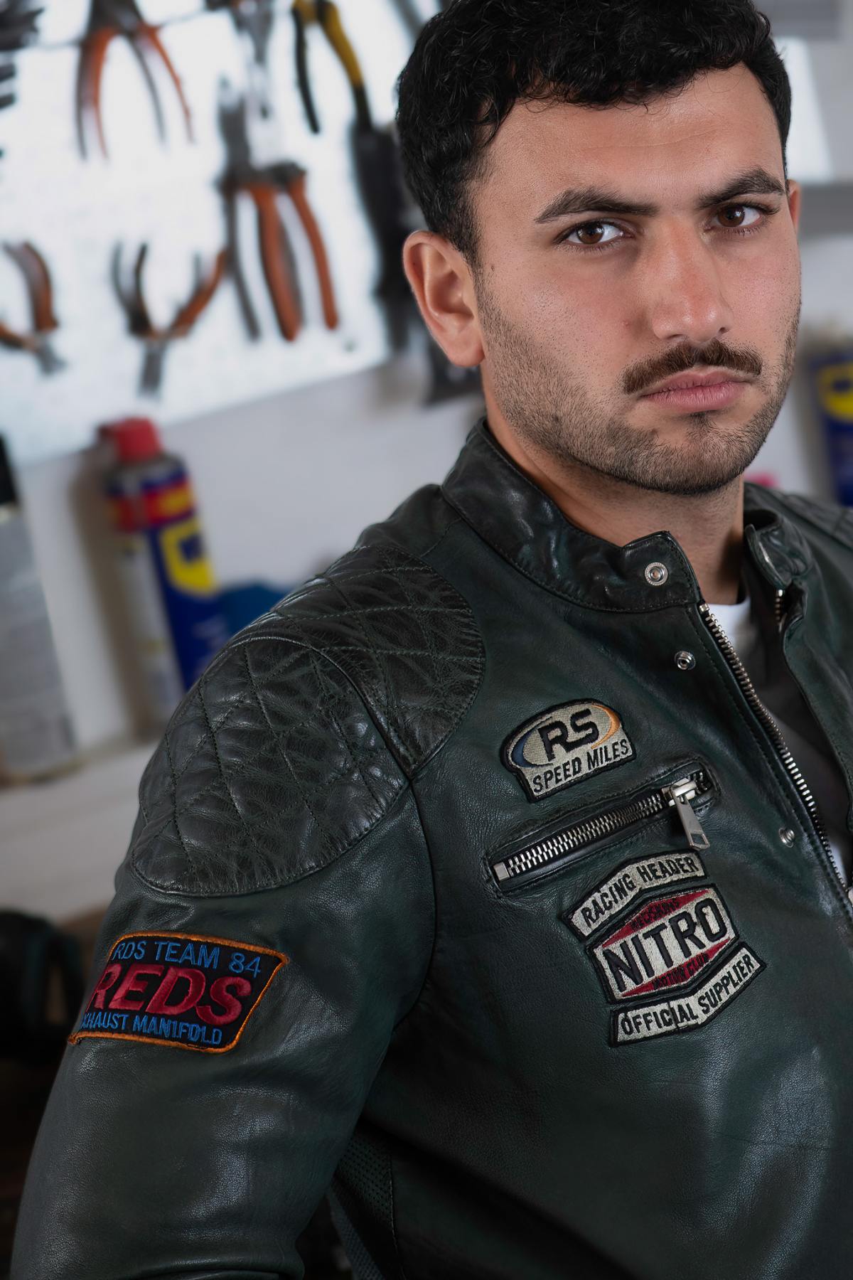 Chaqueta Hombre Redskins NITRO BARCELONA FOREST GREEN — vista 2