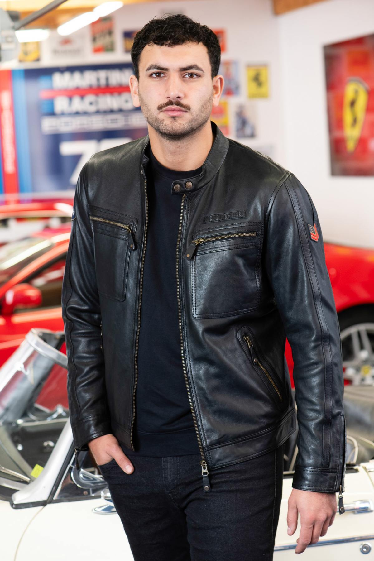 Herren Jacke Steve Mcqueen DENNIS3 BLACK — Ansicht 7