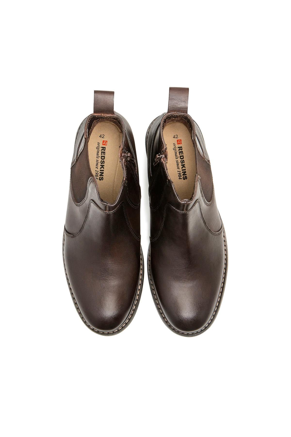 Herren Boots/stiefel Redskins ELSTER CHATAIGNE — Ansicht 4