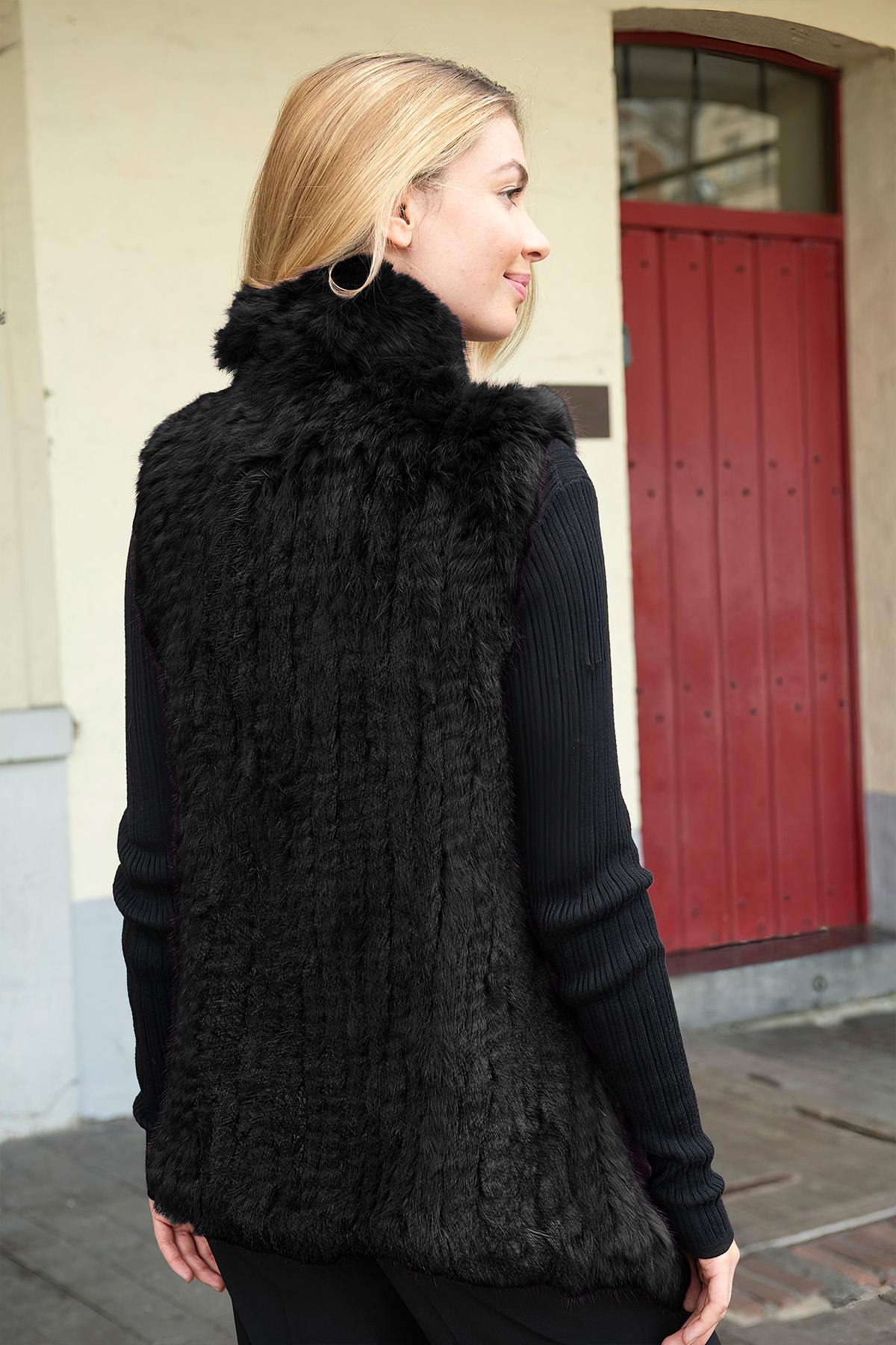 Blouson Femme Oakwood MOSCOW NOIR 501 — vue 3