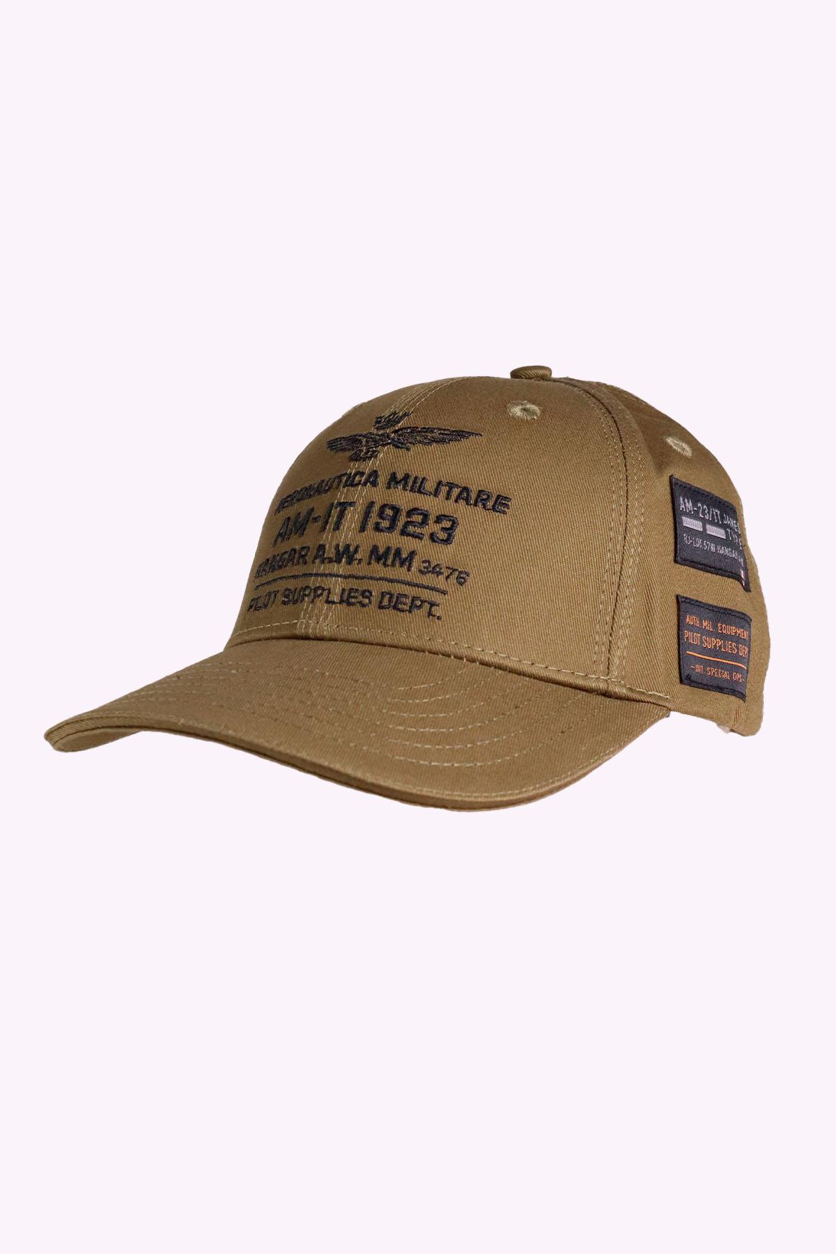 Gorra Hombre Aeronautica Militare HA1223CT3299 07198 DARK OLIVE — vista 4