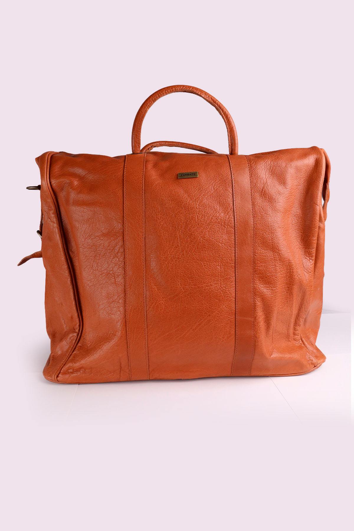 Borse Uomo Serge Pariente SAC 48H MONACO COGNAC — vista 4