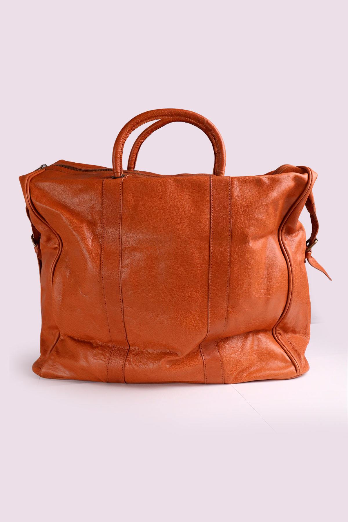 Borse Uomo Serge Pariente SAC 48H MONACO COGNAC — vista 8