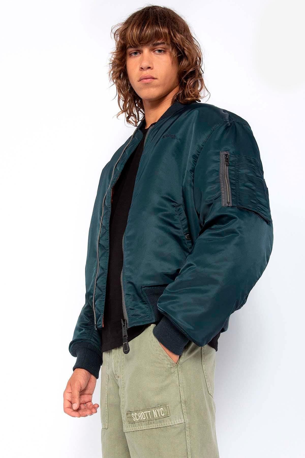 Herren Jacke Schott AIRFORCE90RS NAVY  — Ansicht 1