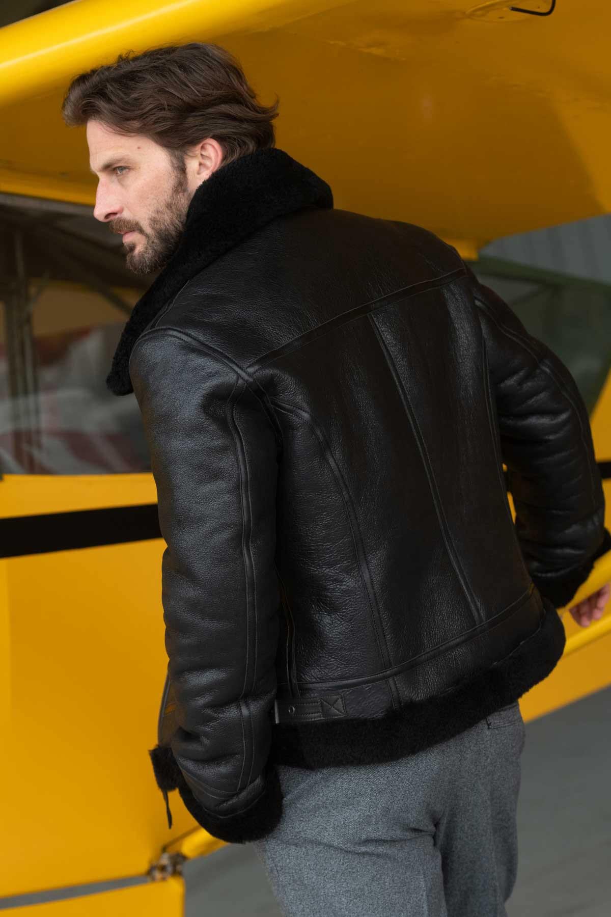 Chaqueta Hombre Cityzen BERLIN BLACK — vista 2