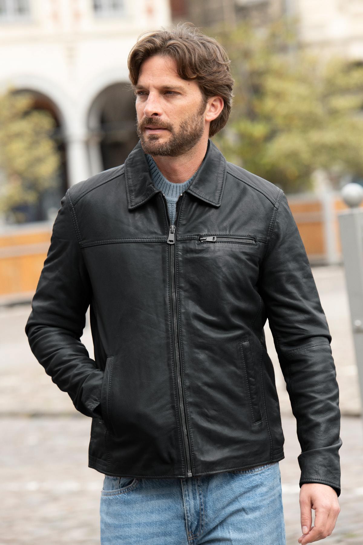 Herren Jacke Cityzen RICHMOND BLACK — Ansicht 3