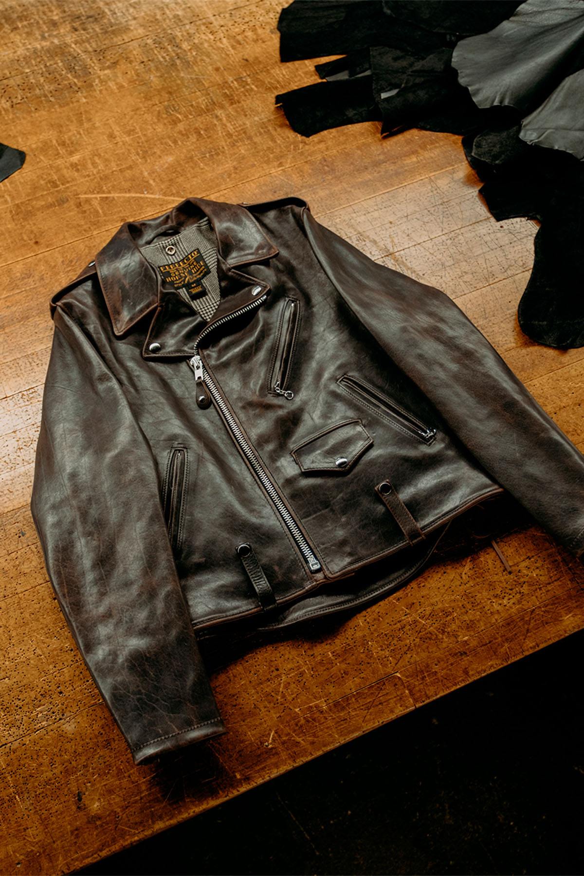 Chaqueta Hombre Schott P125H BLACK — vista 3