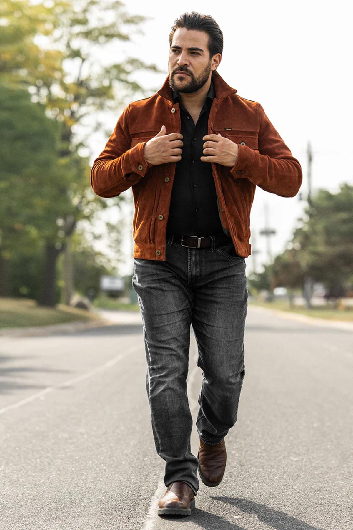 Blouson Homme Master CONVOY COPPERHIDE — vue 2