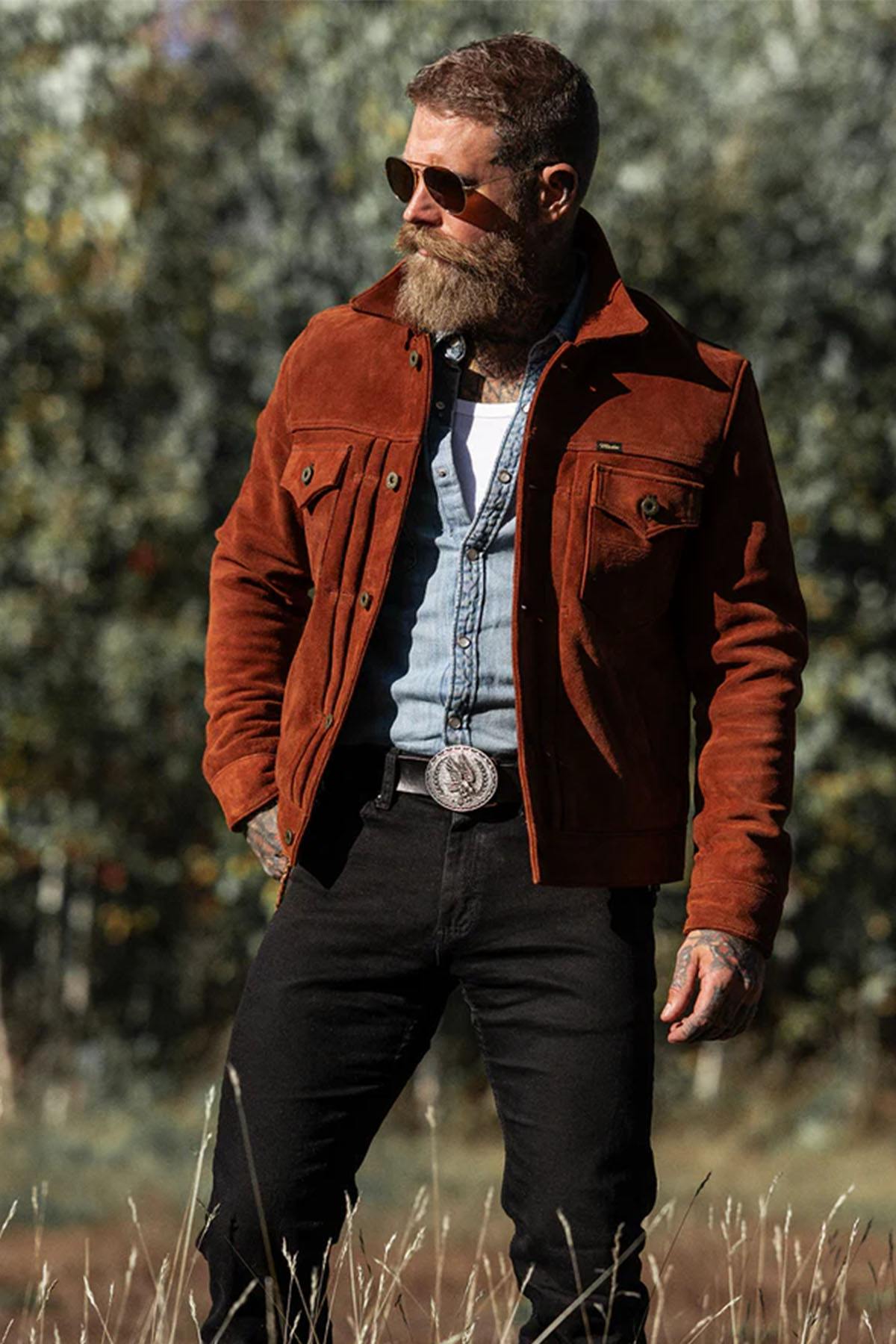 Blouson Homme Master CONVOY COPPERHIDE — vue 14