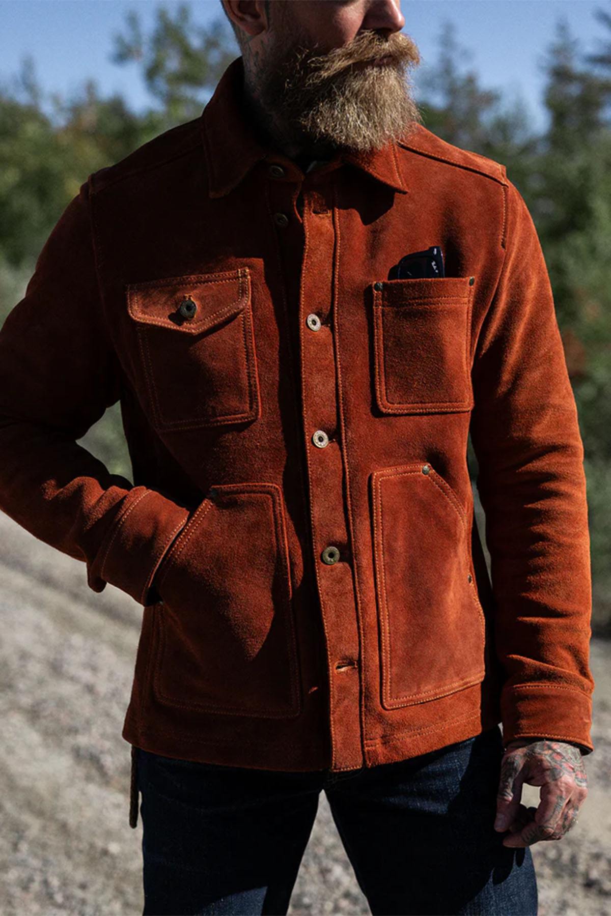 Blouson Homme Master FIELD JACKET COPPERHIDE — vue 6