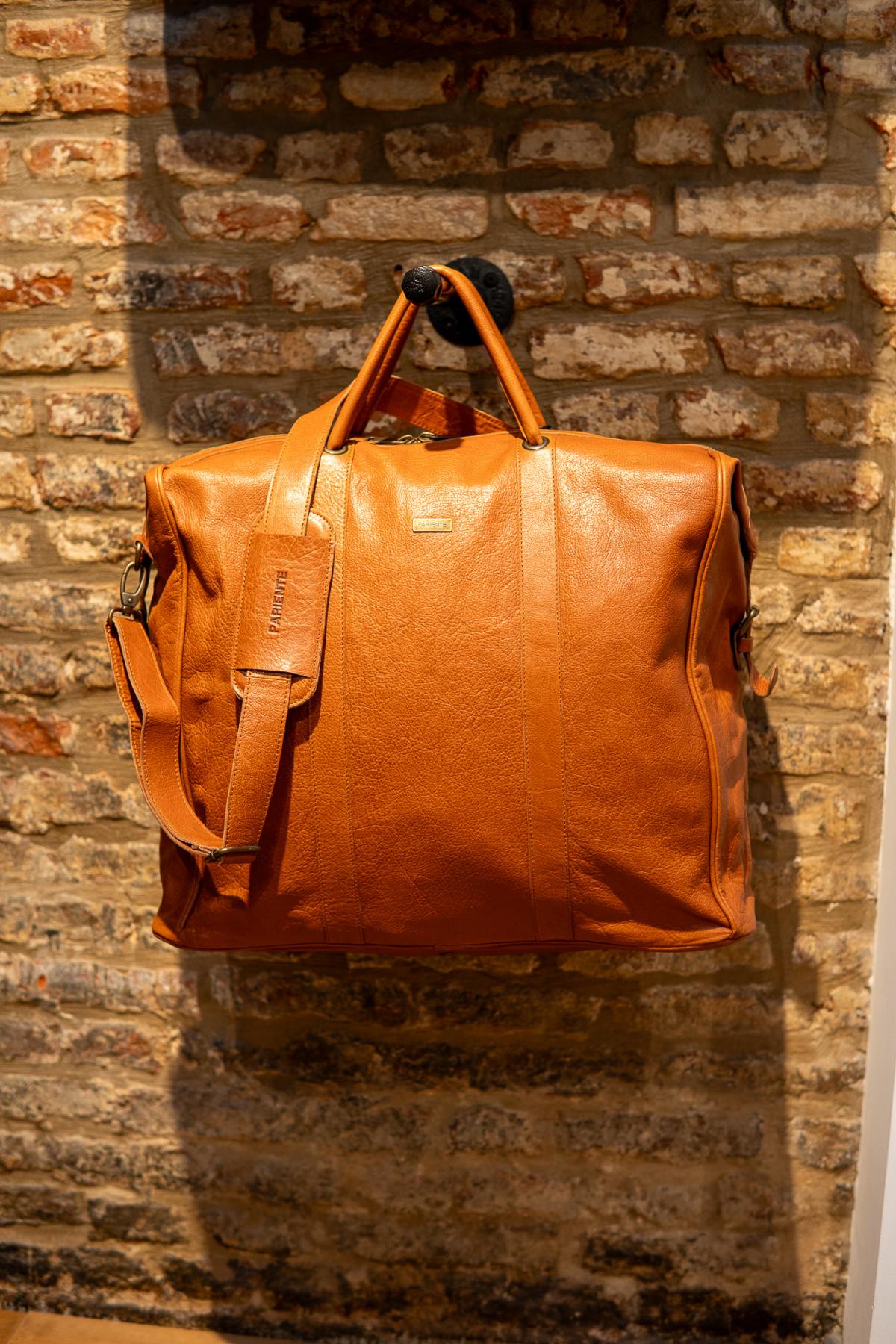 Borse Uomo Serge Pariente SAC 48H MONACO COGNAC — vista 1