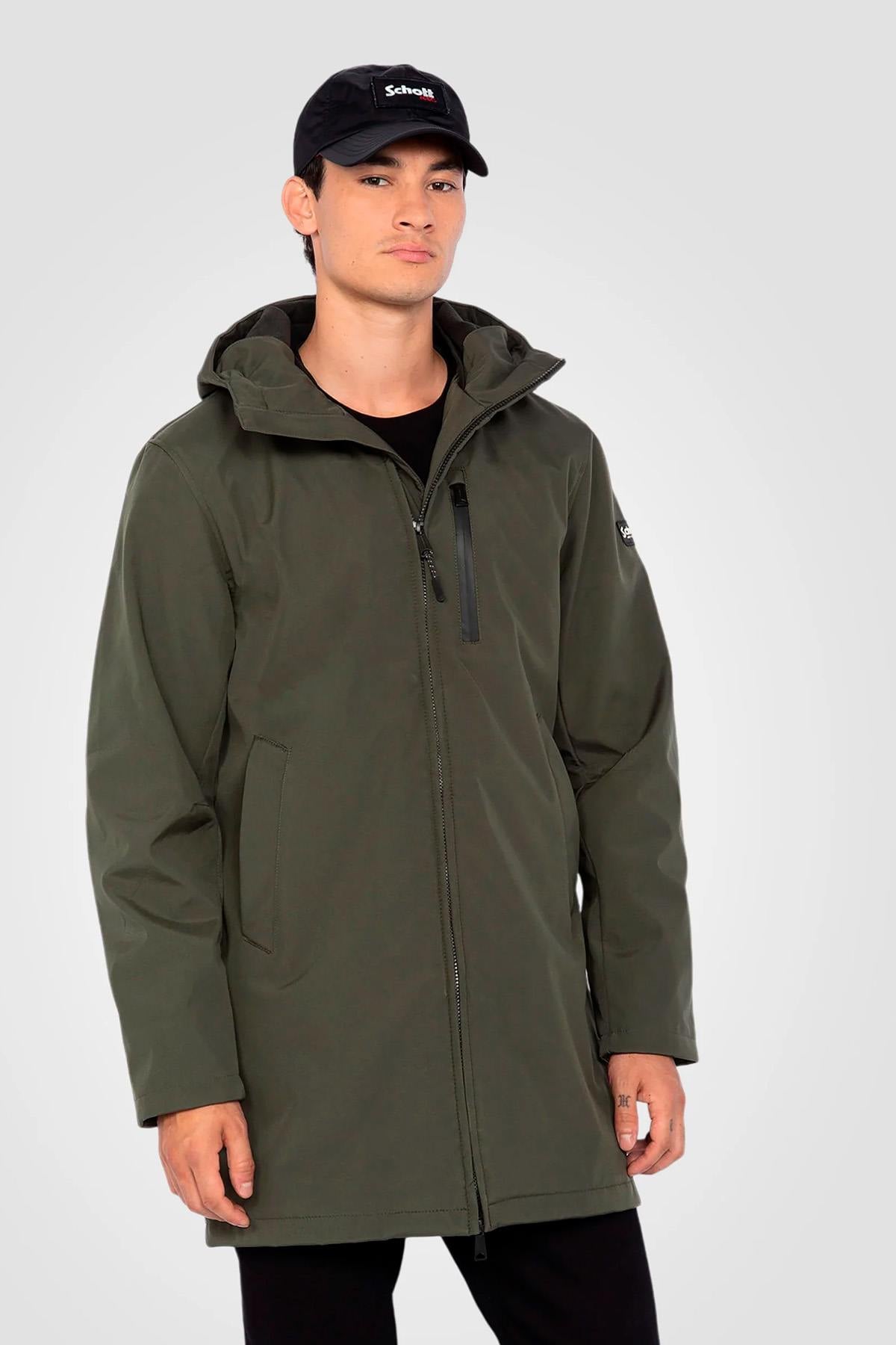 Veste Homme Schott KALVIN KAKI — vue 6