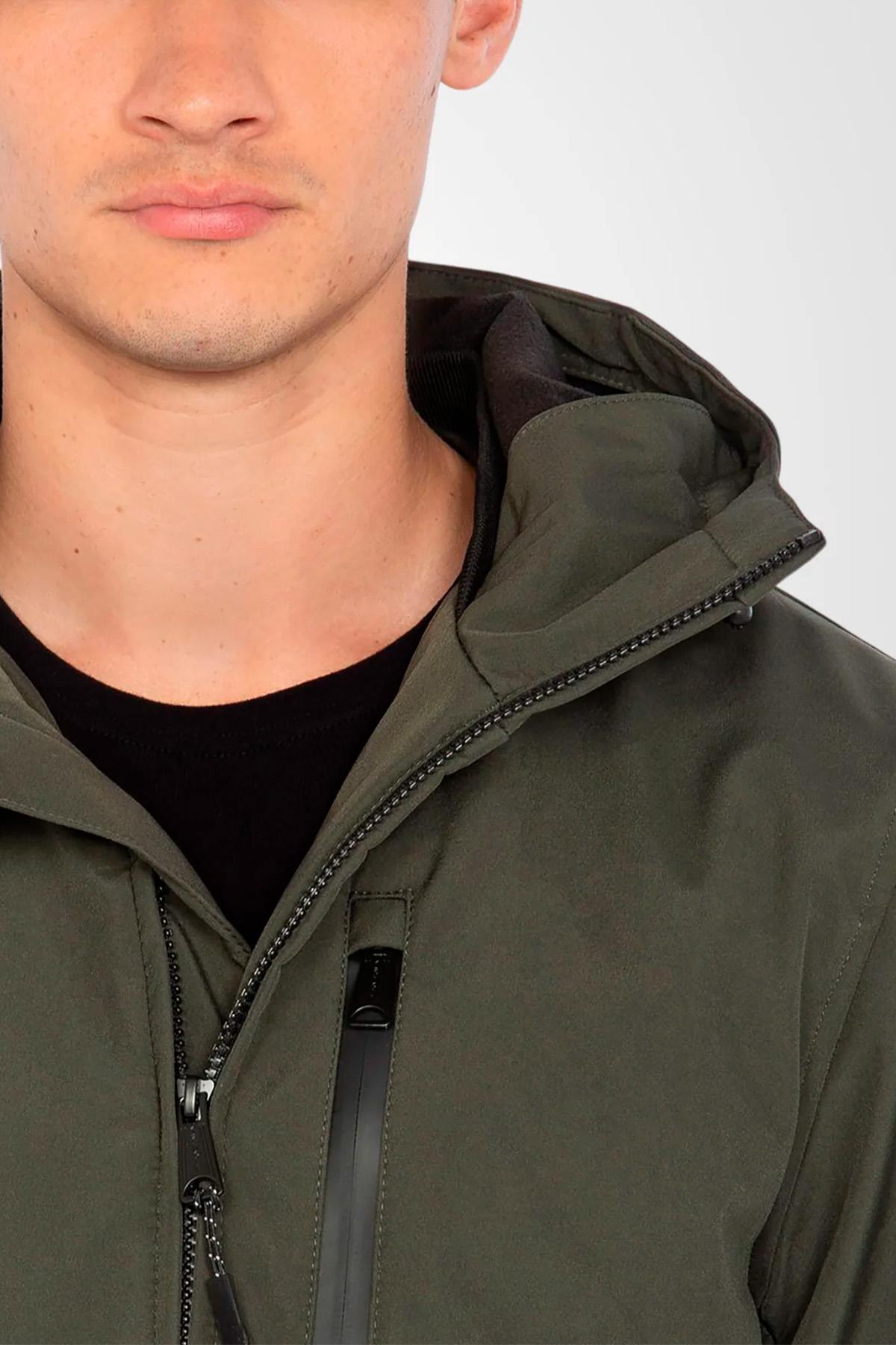 Veste Homme Schott KALVIN KAKI — vue 7