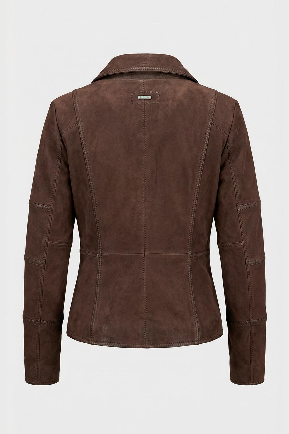 Blouson Femme Cityzen AUSTIN NUBUCK BROWN — vue 6