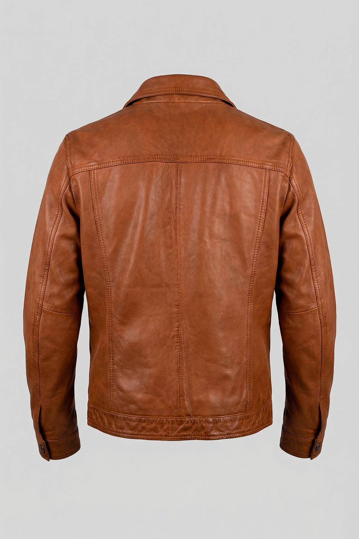 Chaqueta Hombre Cityzen TENNESSE COGNAC — vista 6