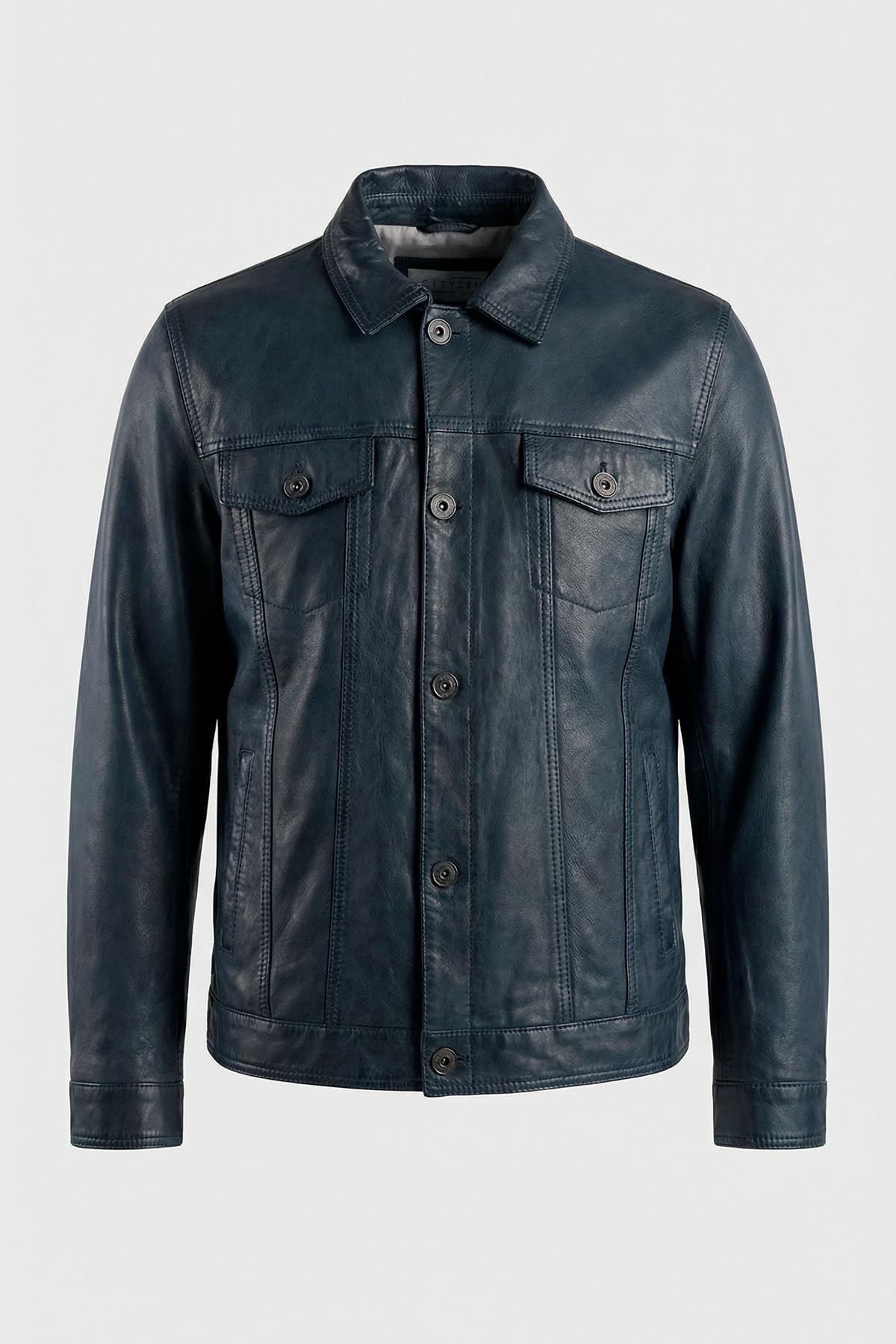 Herren Jacke Cityzen TENNESSE NAVY — Ansicht 9