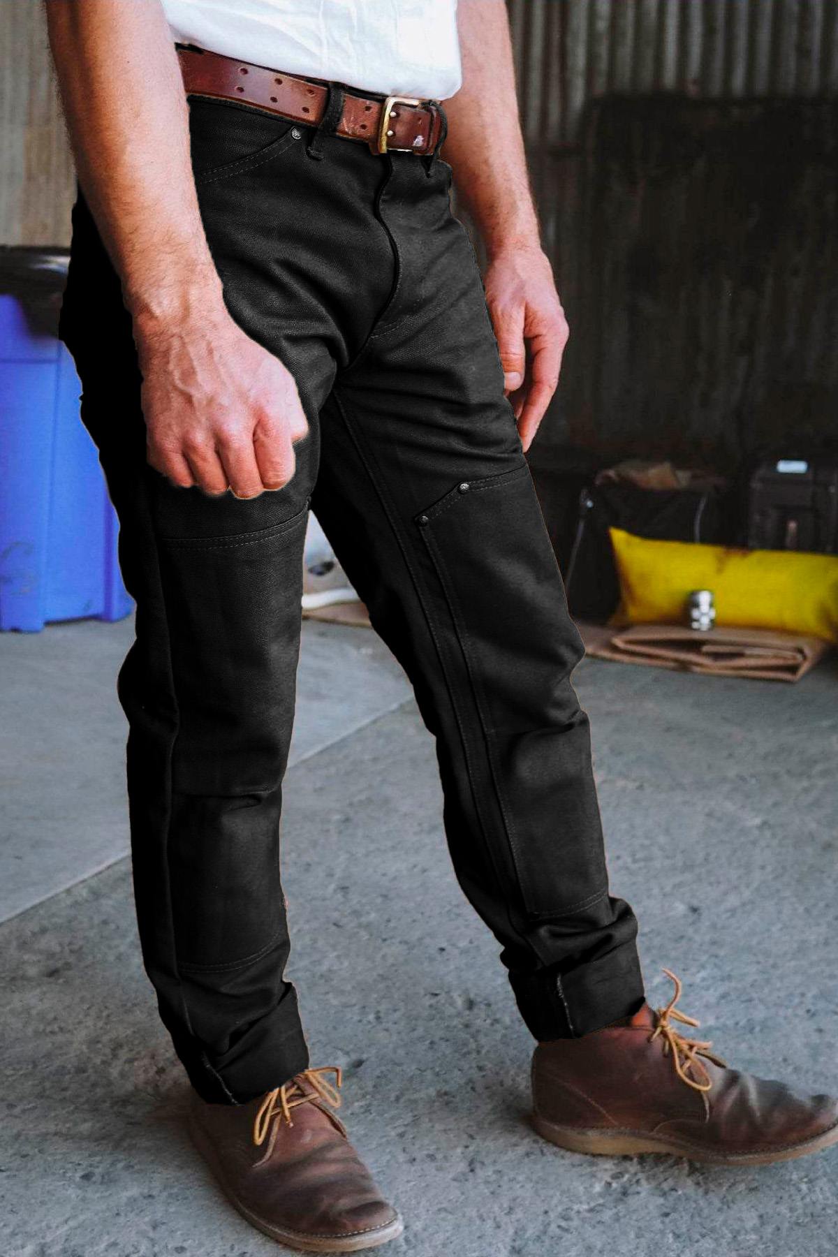 Pantalon Homme Iron & Resin UNION WORK PANT BLACK — vue 1