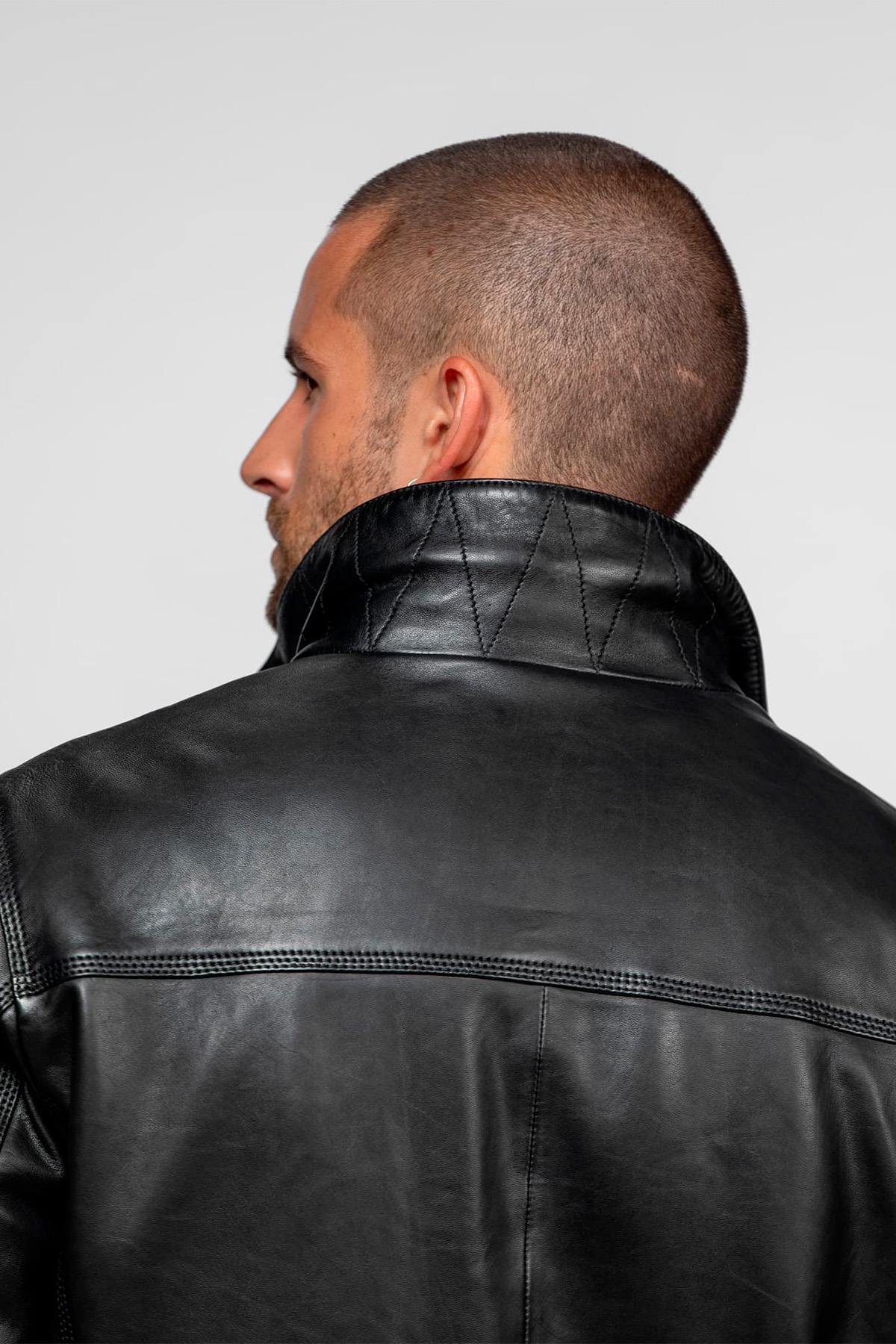Veste Homme Daytona DARWIN IC LAMB ZENITH BLACK — vue 4