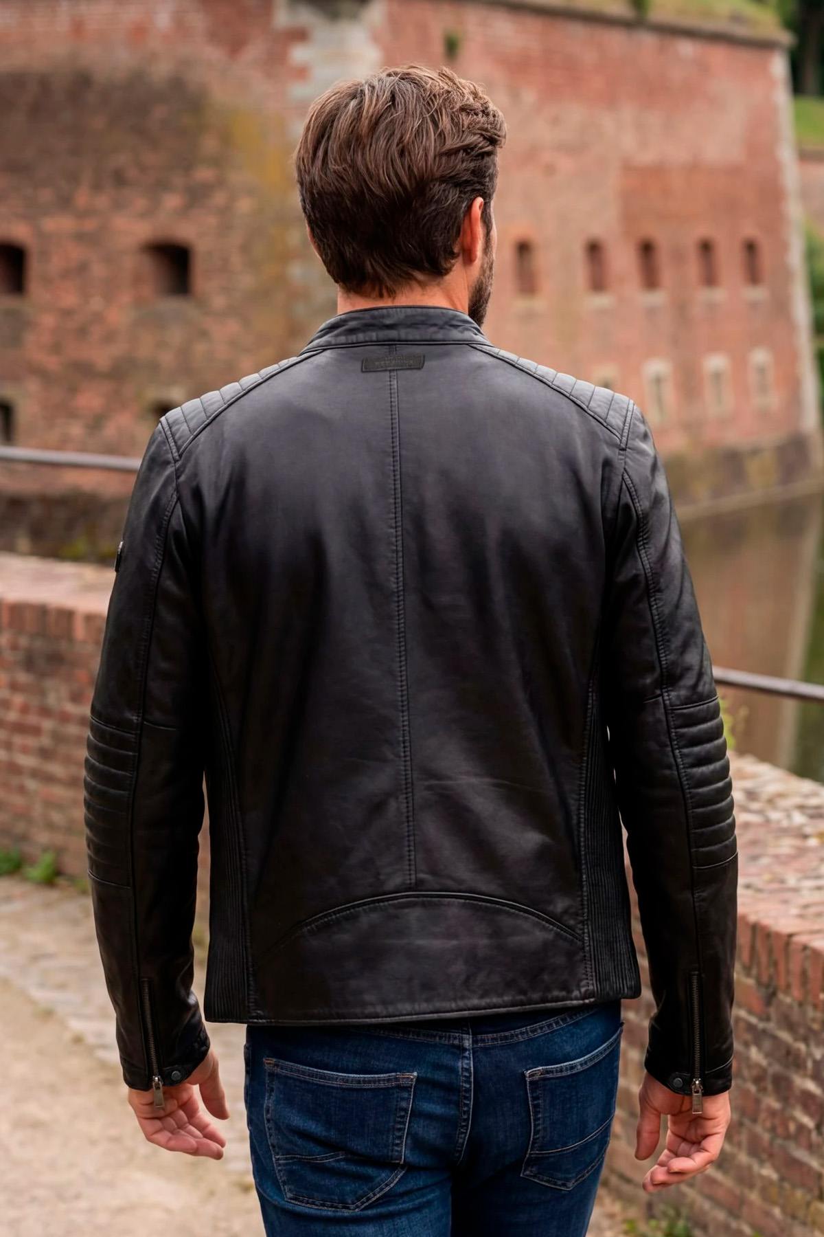 Chaqueta Hombre Redskins FORMULA STOWN BLACK — vista 5