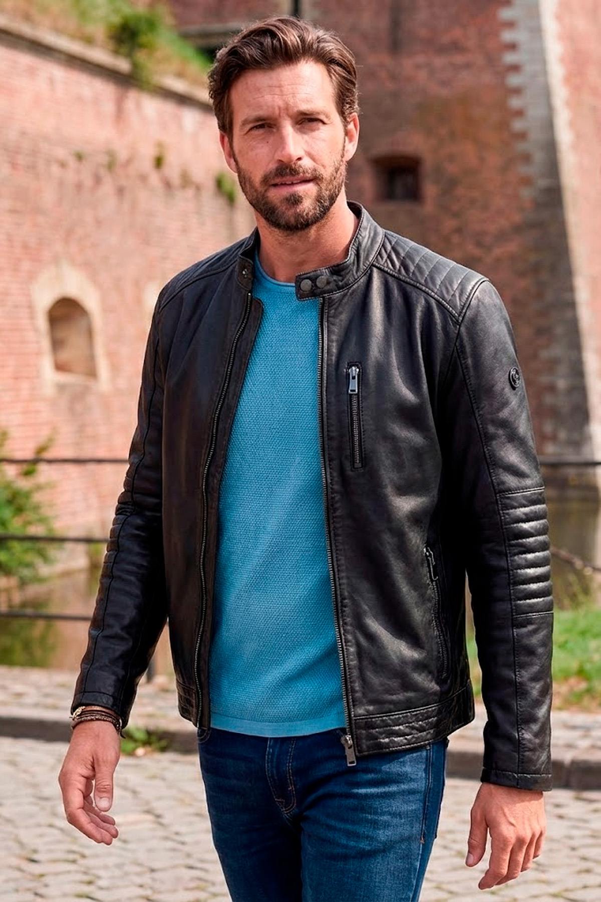 Chaqueta Hombre Redskins FORMULA STOWN BLACK — vista 1