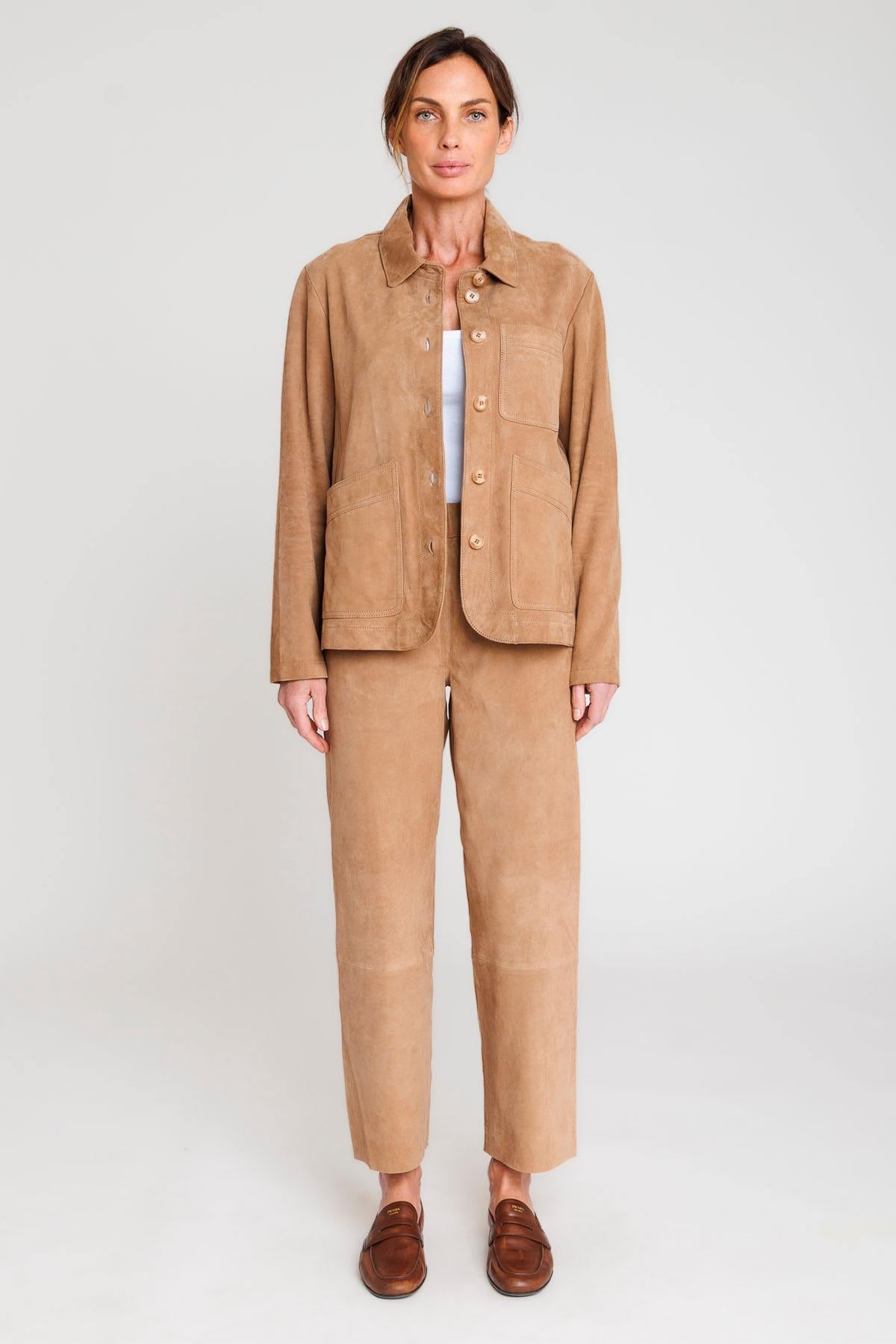 Damen Jacke Serge Pariente ALEXANDRA VS BEIGE — Ansicht 4