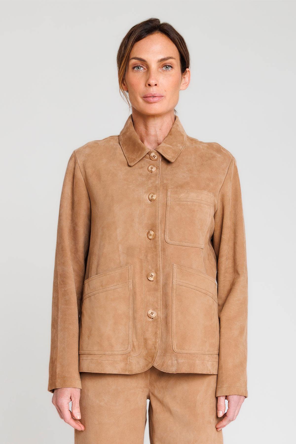 Damen Jacke Serge Pariente ALEXANDRA VS BEIGE — Ansicht 1