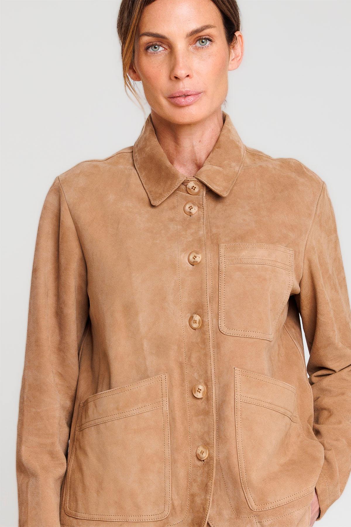 Damen Jacke Serge Pariente ALEXANDRA VS BEIGE — Ansicht 2