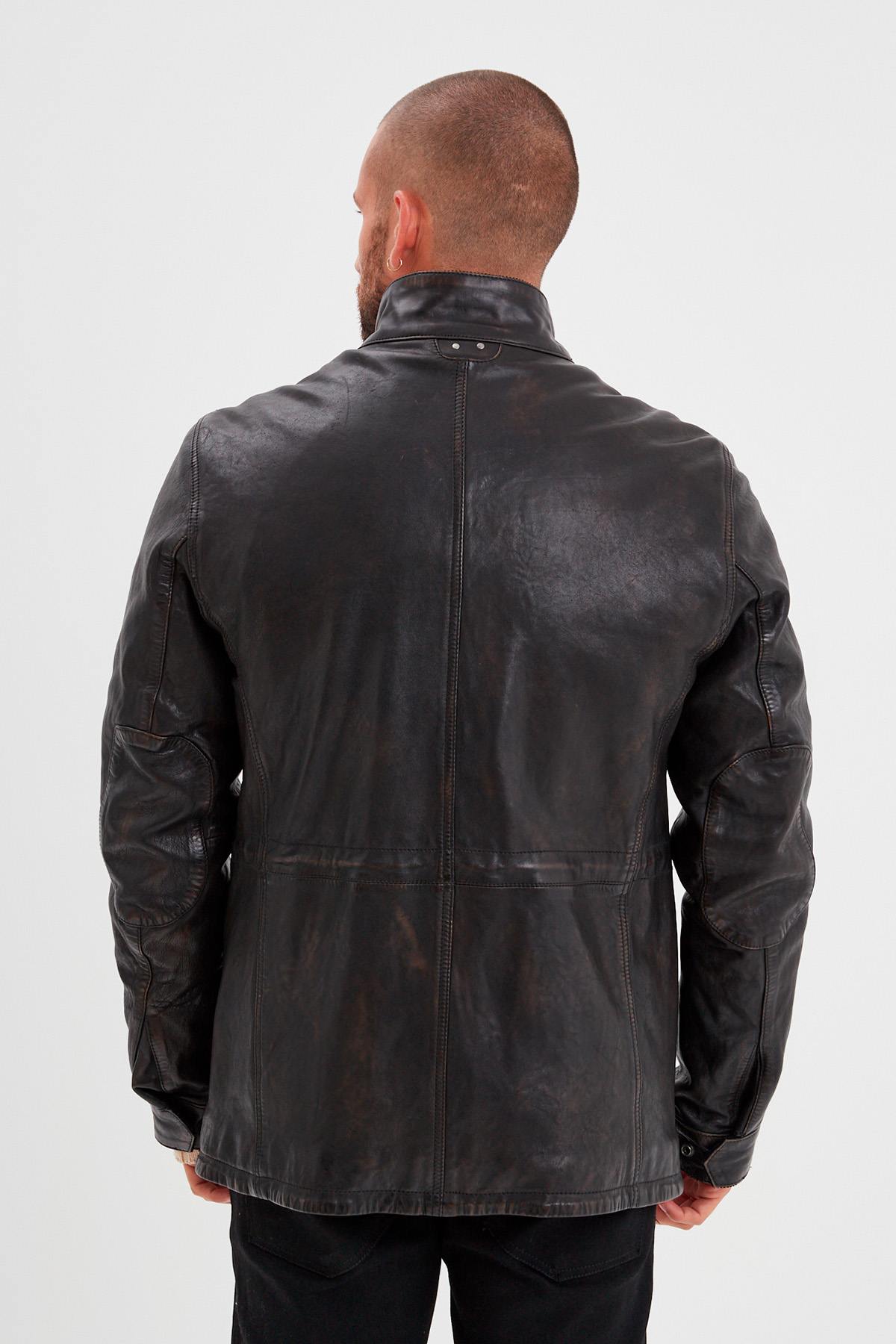 Cazadora Hombre Daytona SALEMI LAMB ERMIS BLACK — vista 3