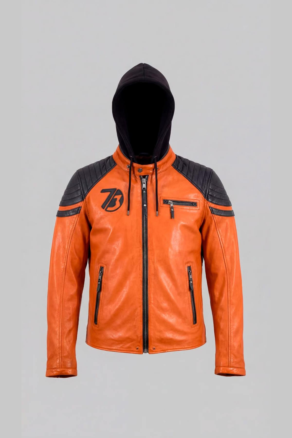 Chaqueta Hombre Daytona DODDS HOOD LAMB VITA BURNT ORANGE — vista 7