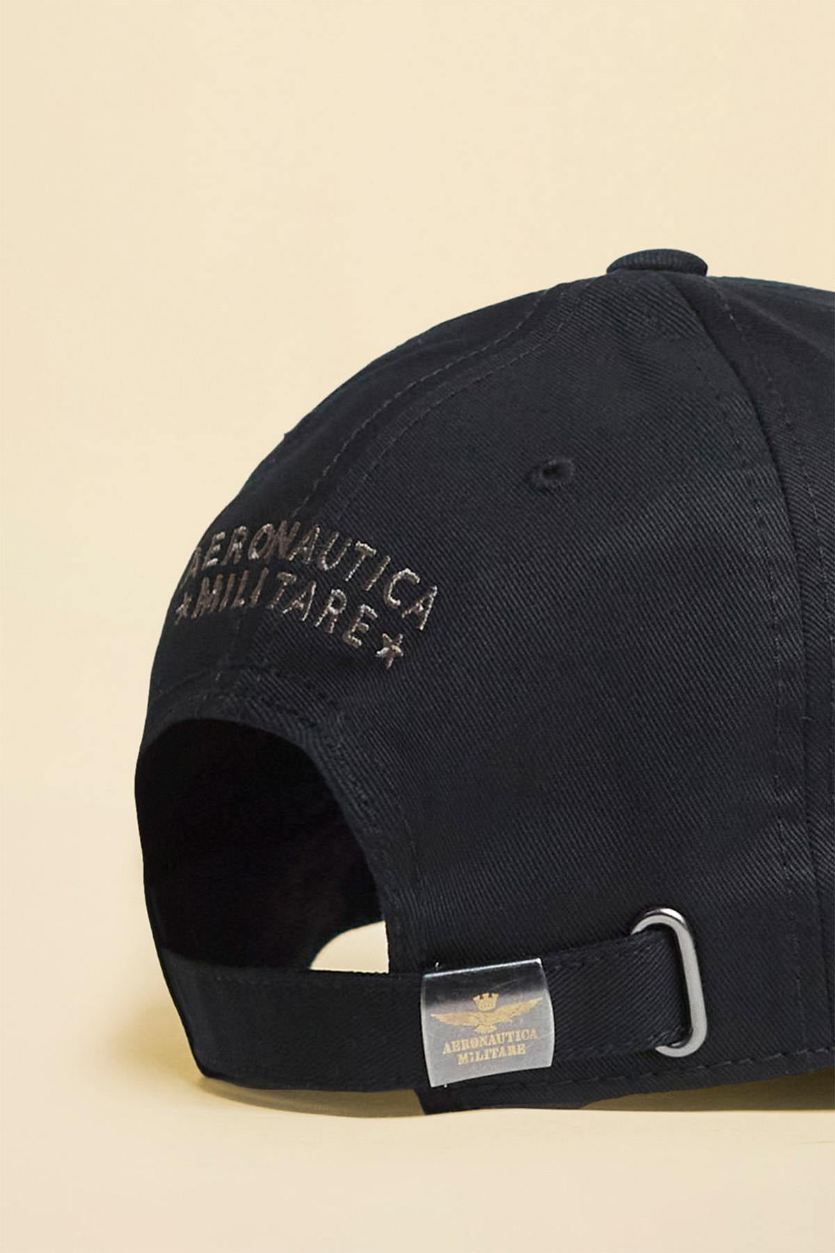 Gorra Hombre Aeronautica Militare HA1100UCT02848 34300 JET BLACK — vista 4