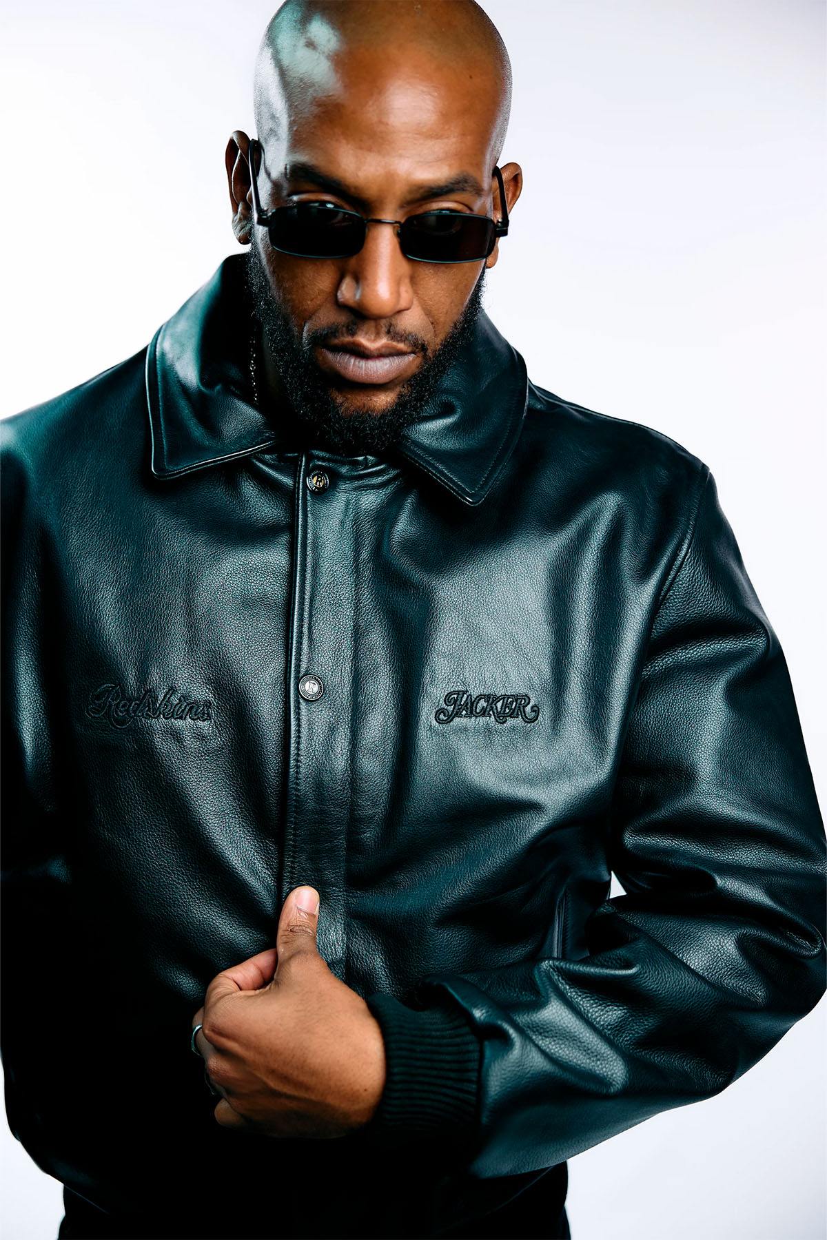 Herren Jacke Redskins JACKER COHIBA BLACK — Ansicht 5