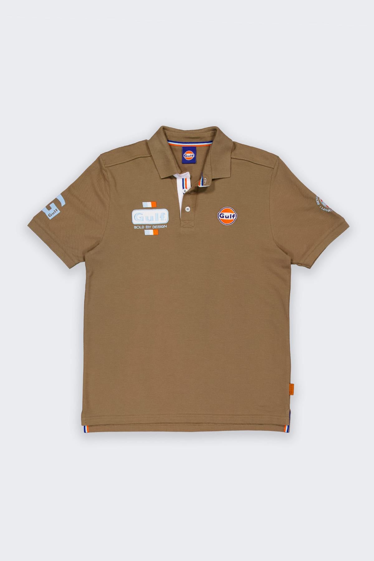 Polo Uomo Gulf POLO GULF POM01-324 OLIVE — vista 5