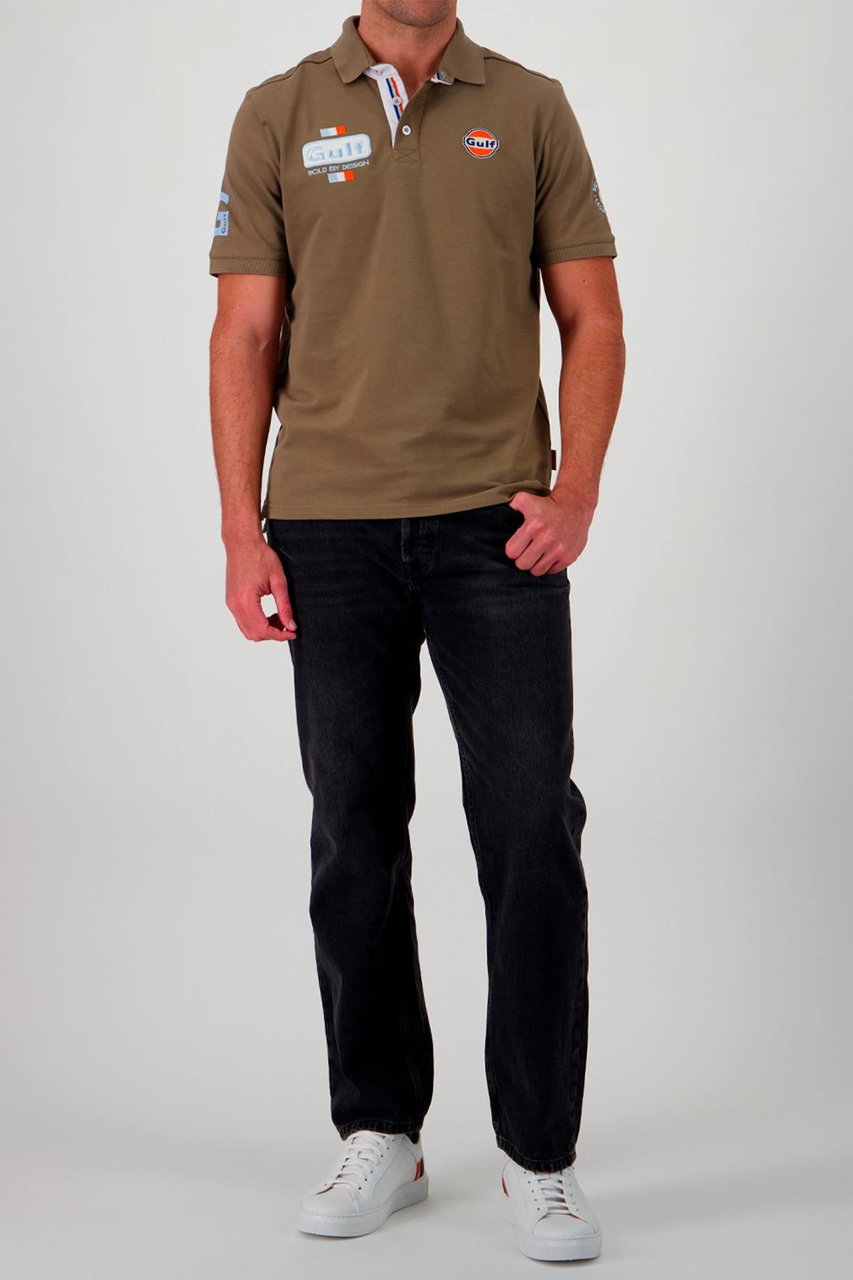 Polo Uomo Gulf POLO GULF POM01-324 OLIVE — vista 1