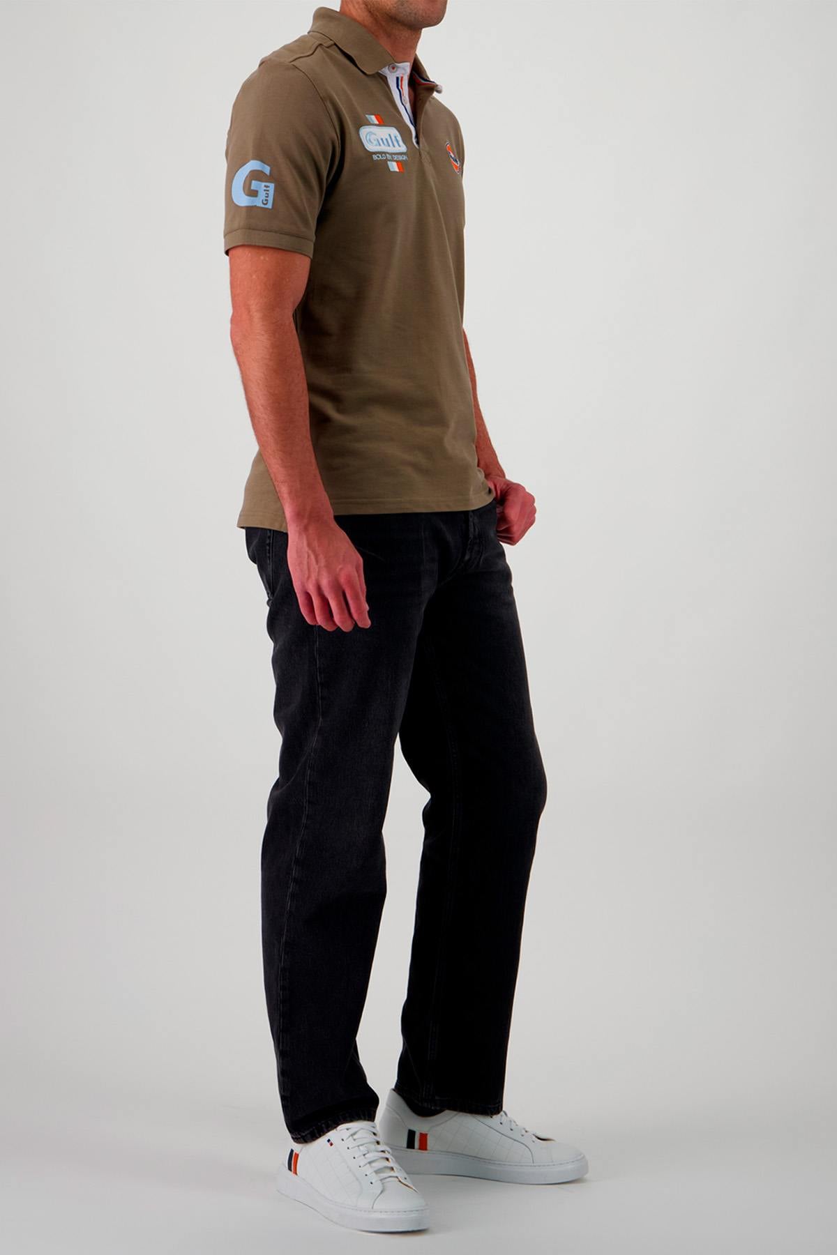 Polo Uomo Gulf POLO GULF POM01-324 OLIVE — vista 4