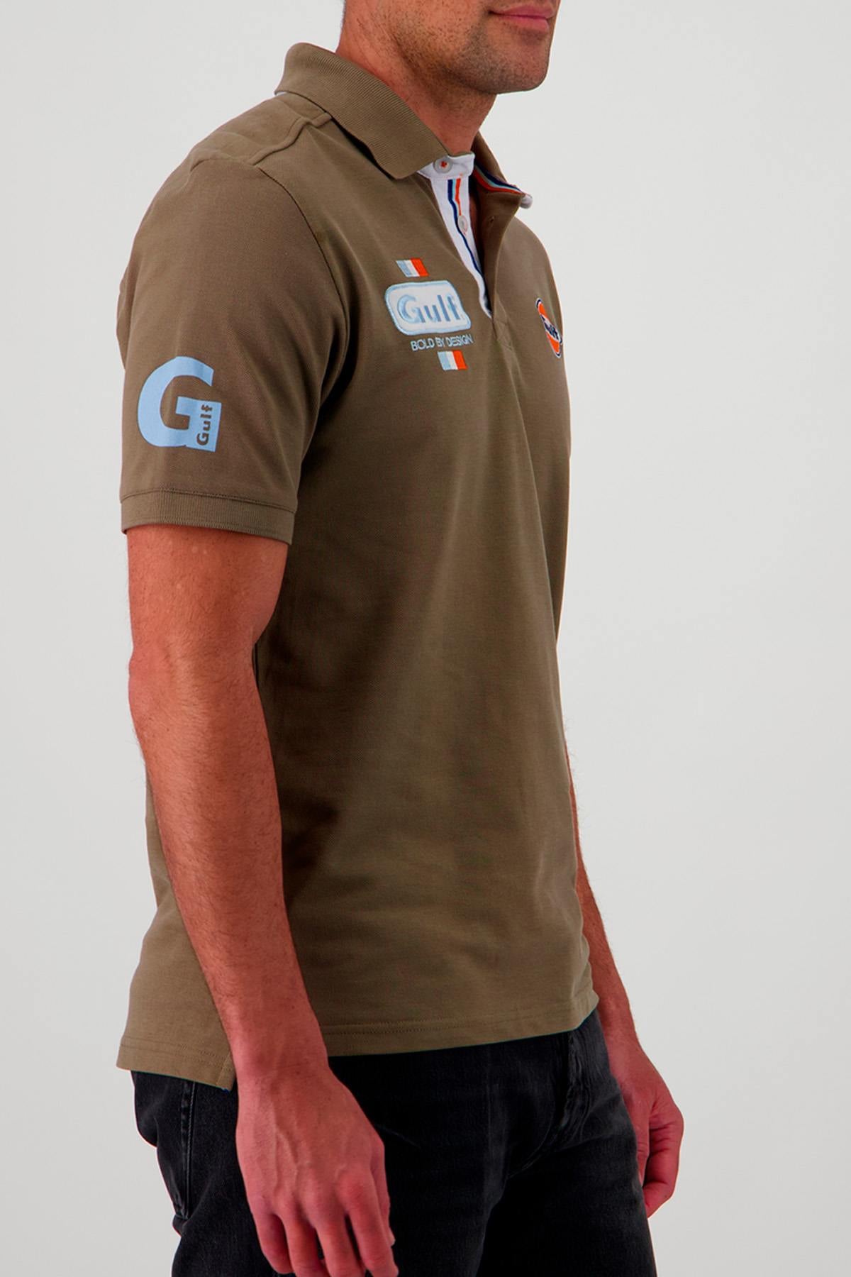Polo Uomo Gulf POLO GULF POM01-324 OLIVE — vista 2