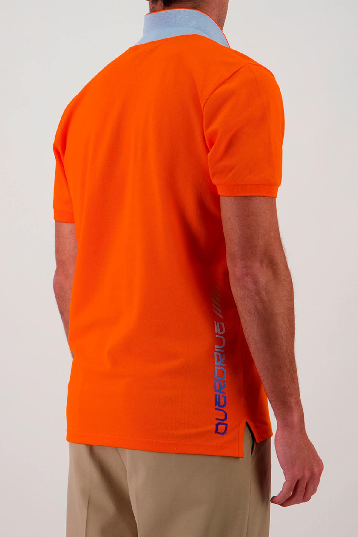 Polo Uomo Gulf POLO GULF POM08-700 ORANGE — vista 2
