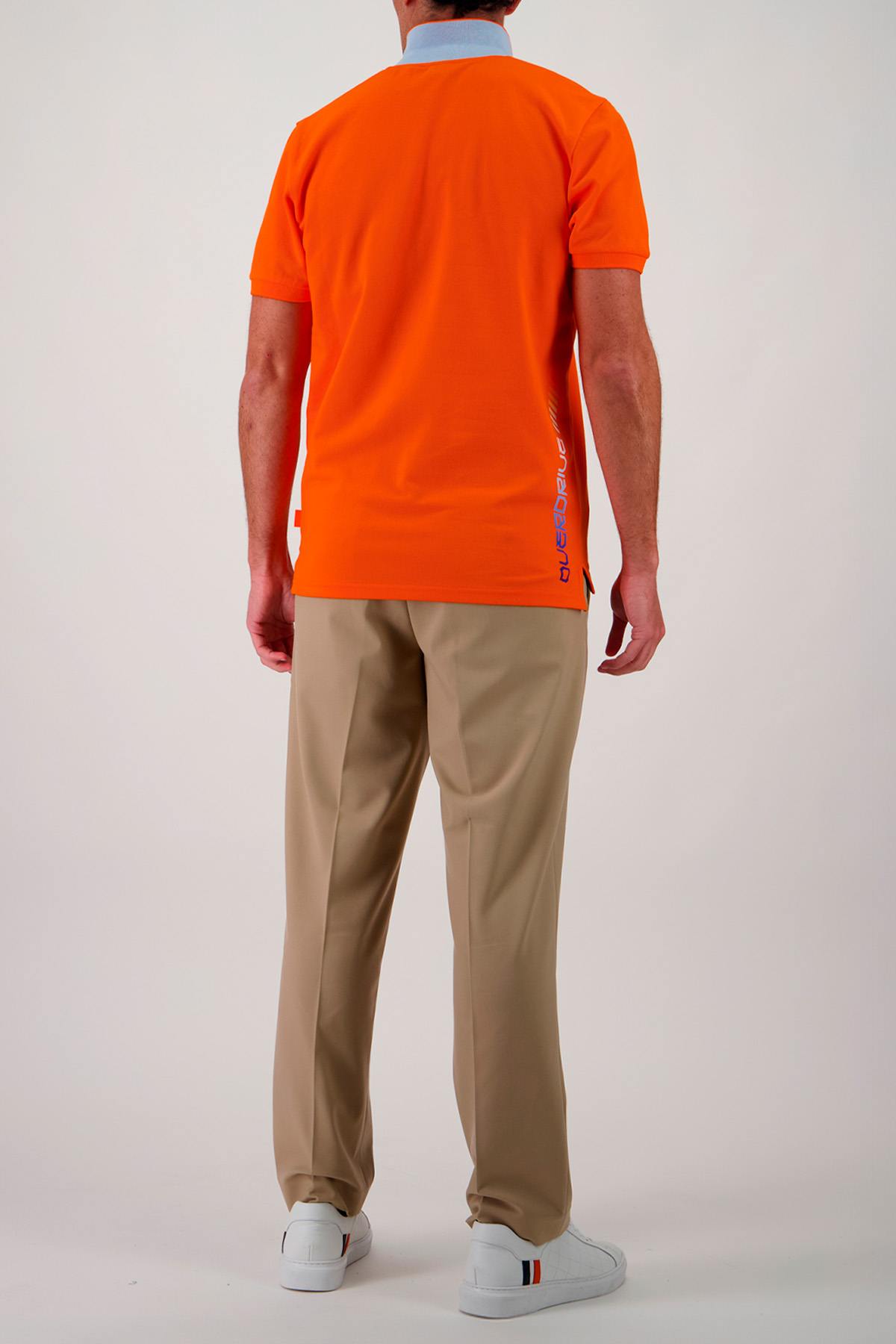Polo Uomo Gulf POLO GULF POM08-700 ORANGE — vista 4
