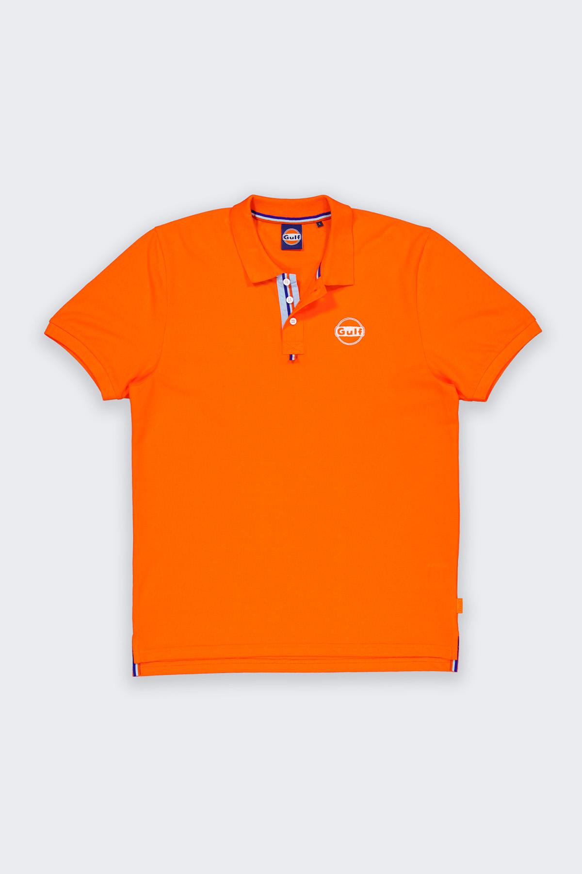 Polo Uomo Gulf POLO GULF POM08-700 ORANGE — vista 5