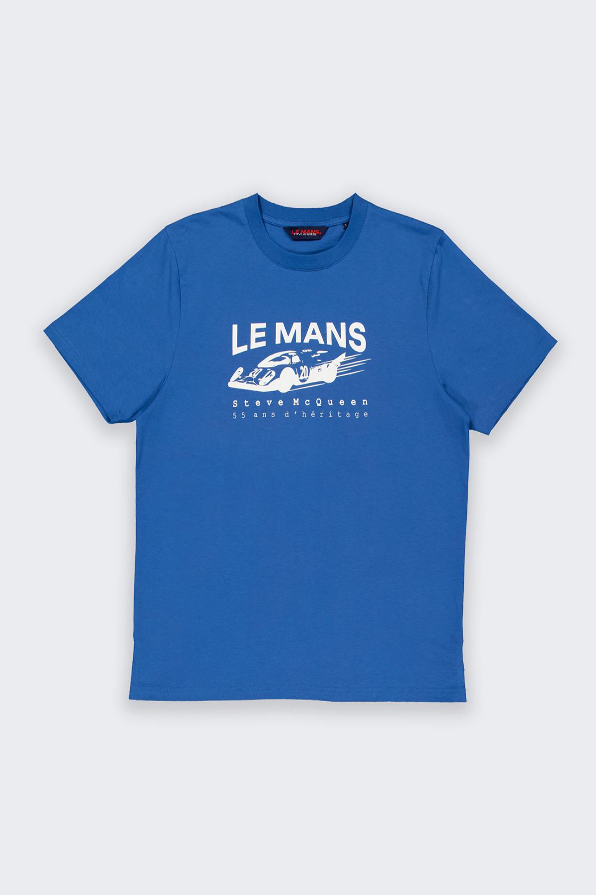 Herren T-shirt Steve Mcqueen TEE SHIRT SMQ TSM08-115 OCEAN — Ansicht 4