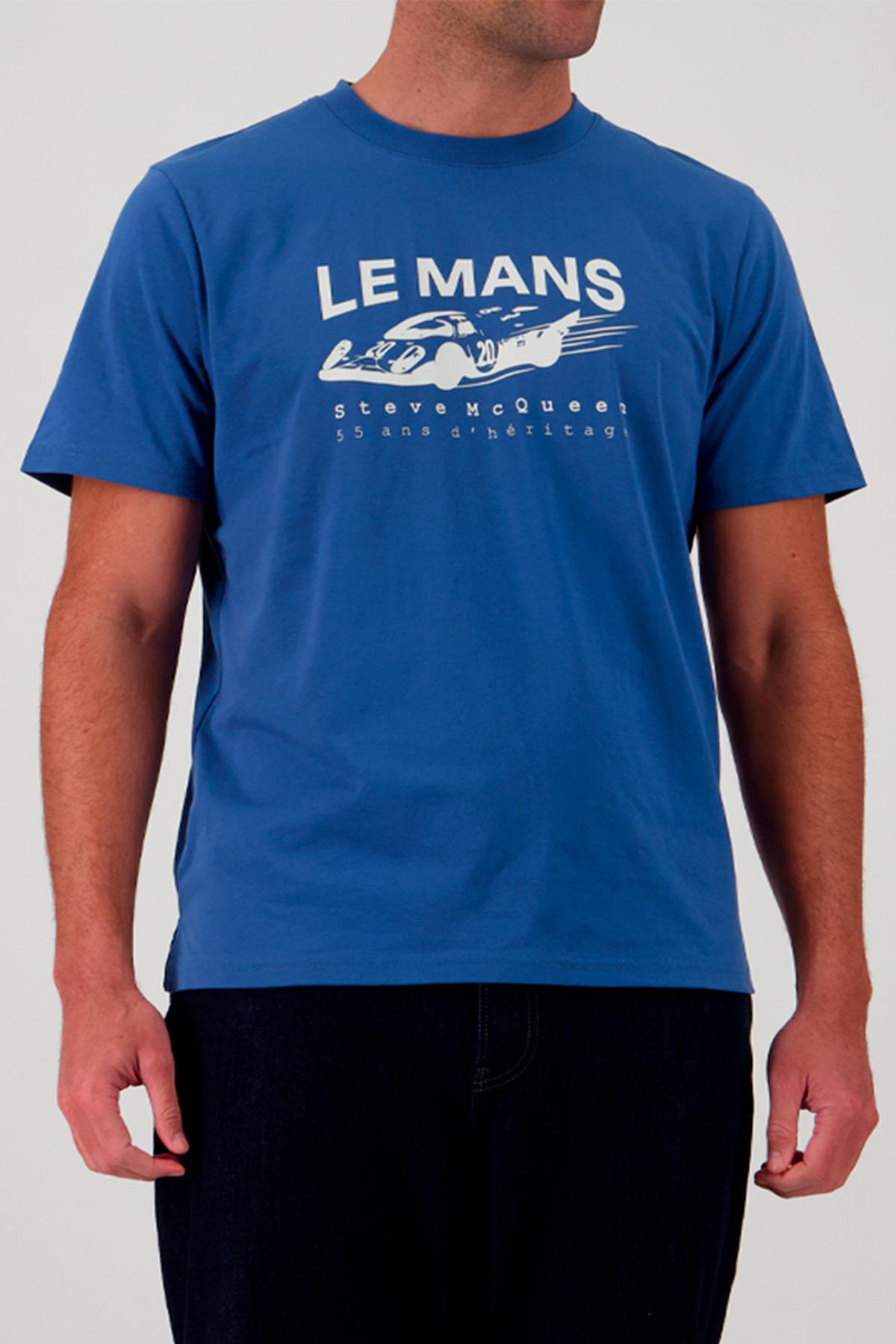 Herren T-shirt Steve Mcqueen TEE SHIRT SMQ TSM08-115 OCEAN — Ansicht 1