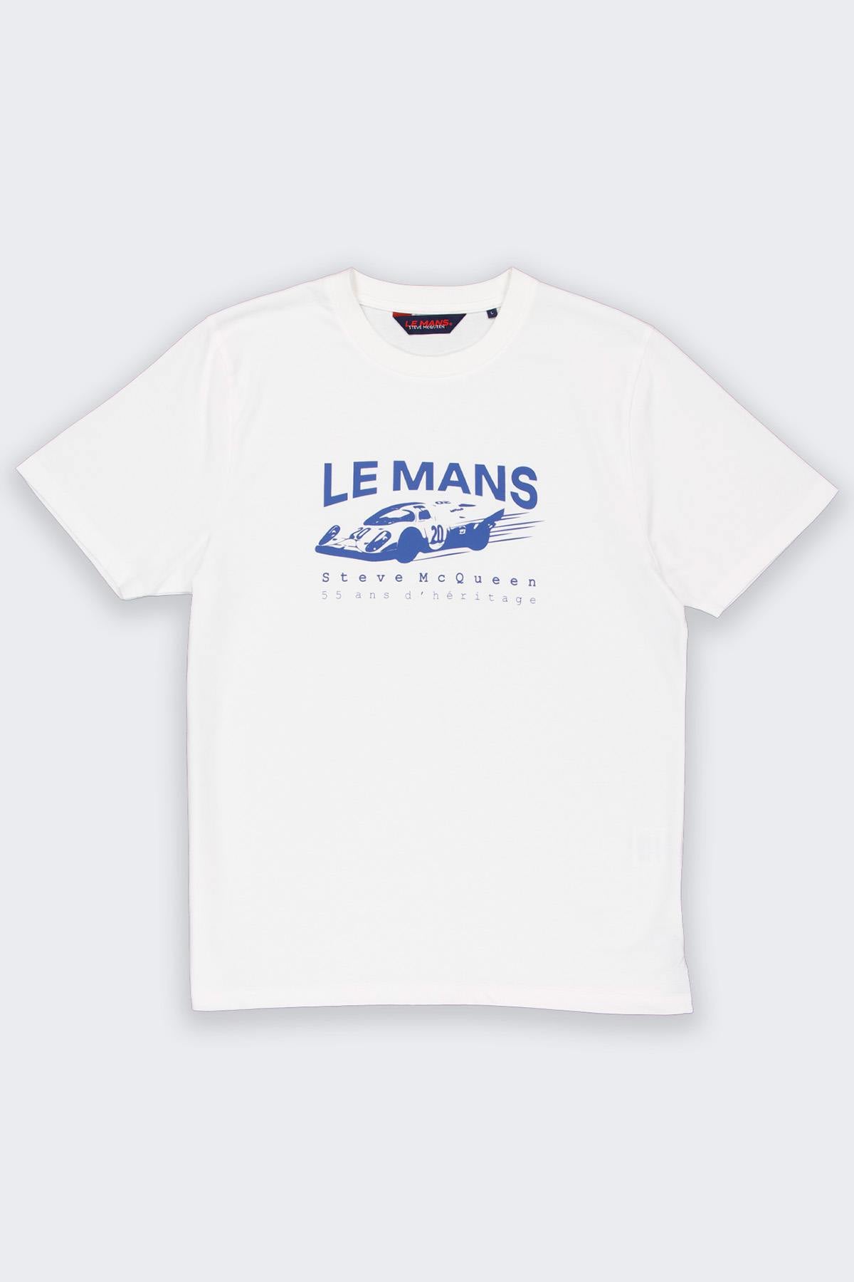 Herren T-shirt Steve Mcqueen TEE SHIRT SMQ TSM08-002 OFF WHITE — Ansicht 4