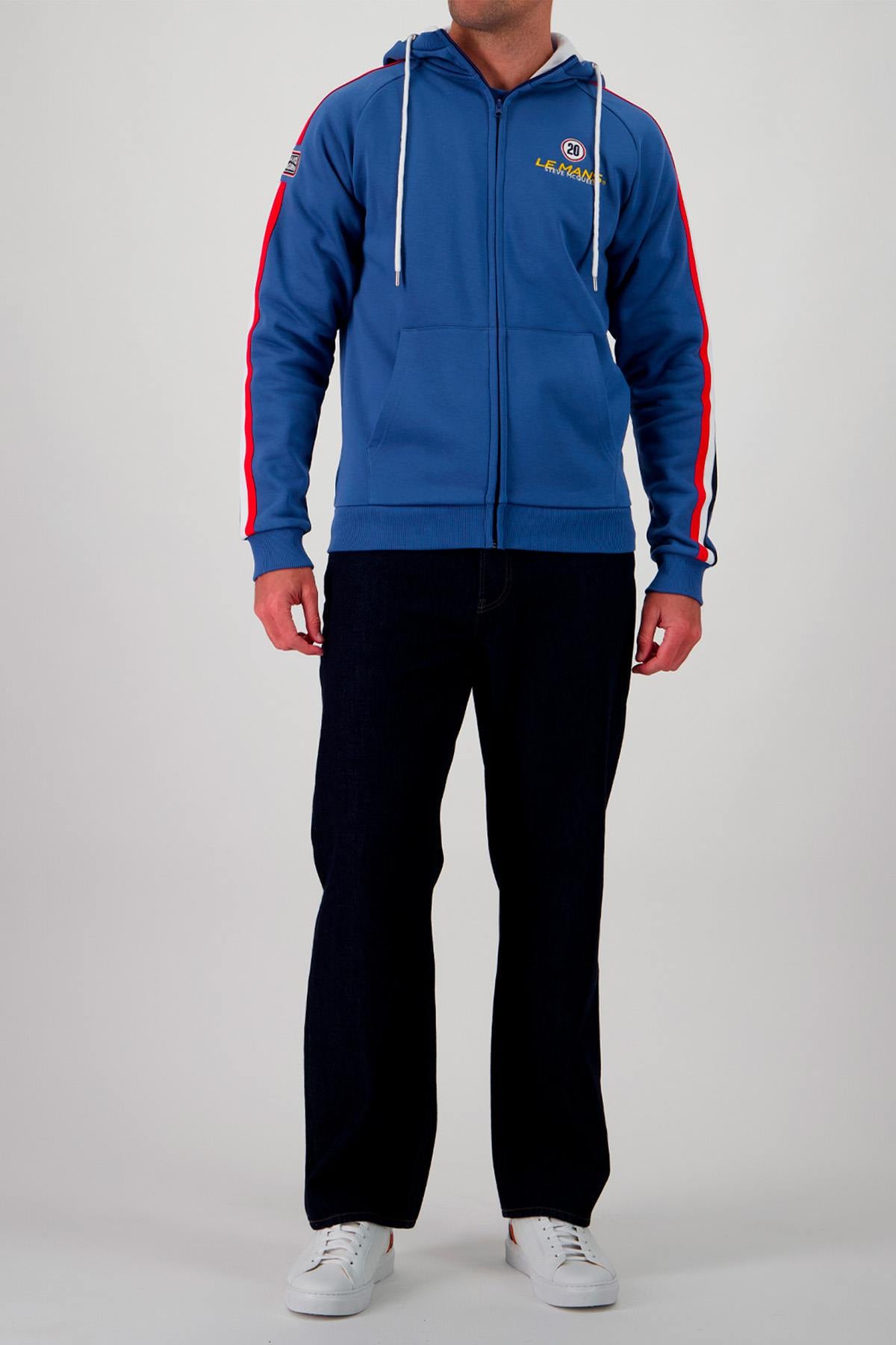 Herren Pullover/sweatshirt Steve Mcqueen SWEATSHIRT SMQ SSM01-115 OCEAN — Ansicht 4
