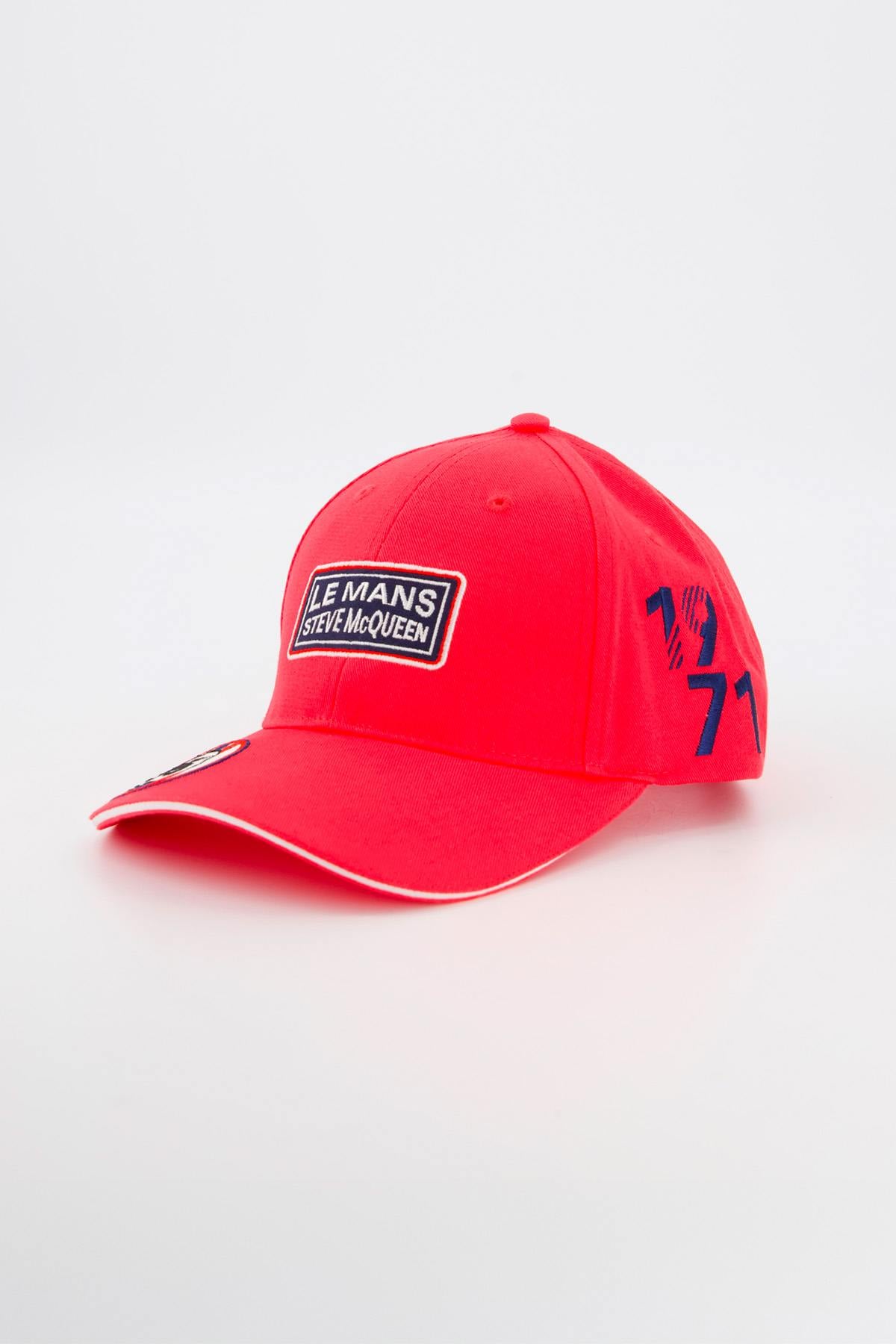 Herren Kappe Steve Mcqueen CASQUETTE SMQ KS670-200 RED — Ansicht 2