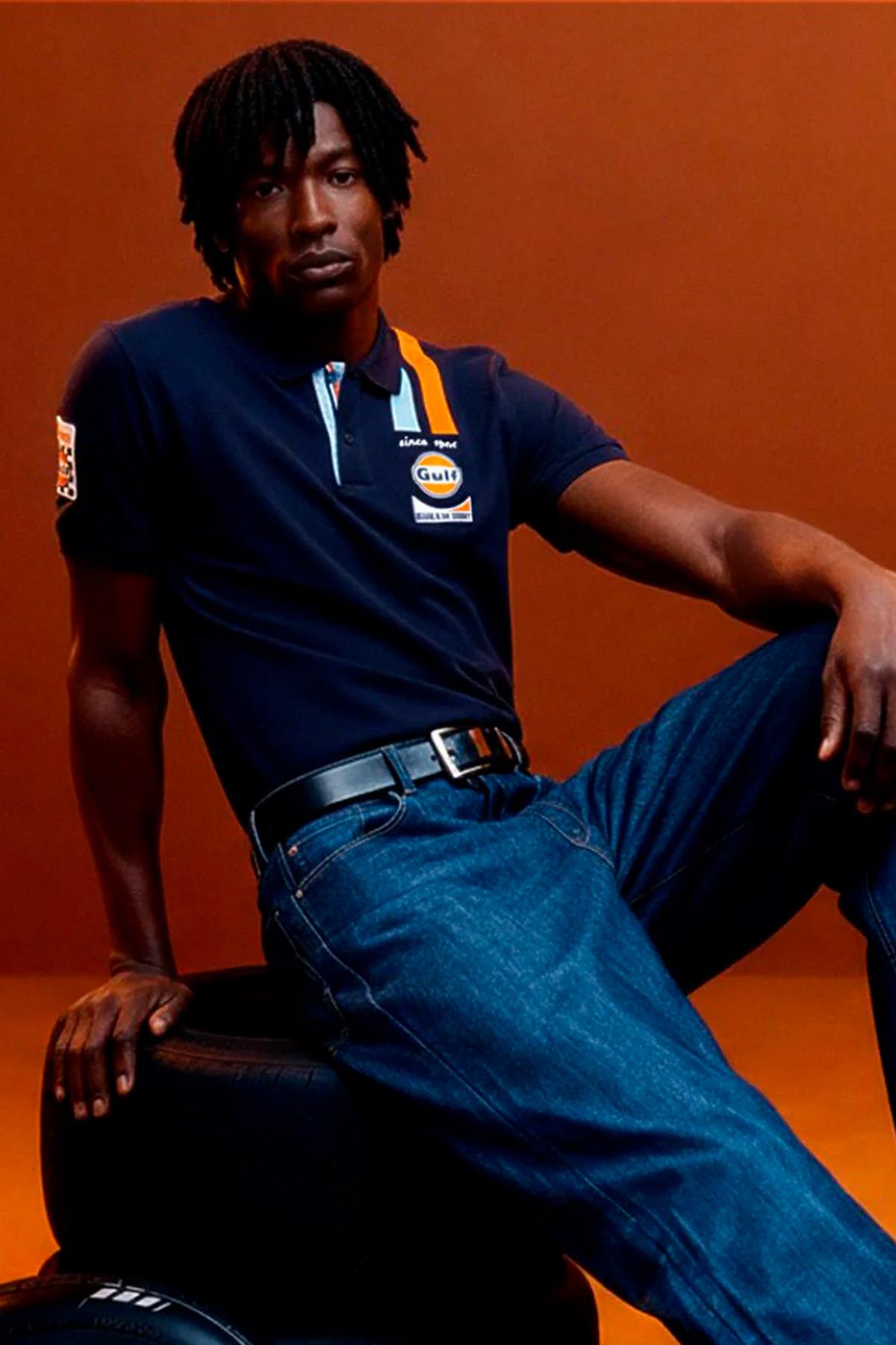 Polo Uomo Gulf POLO GULF POM03-100 MARINE — vista 1