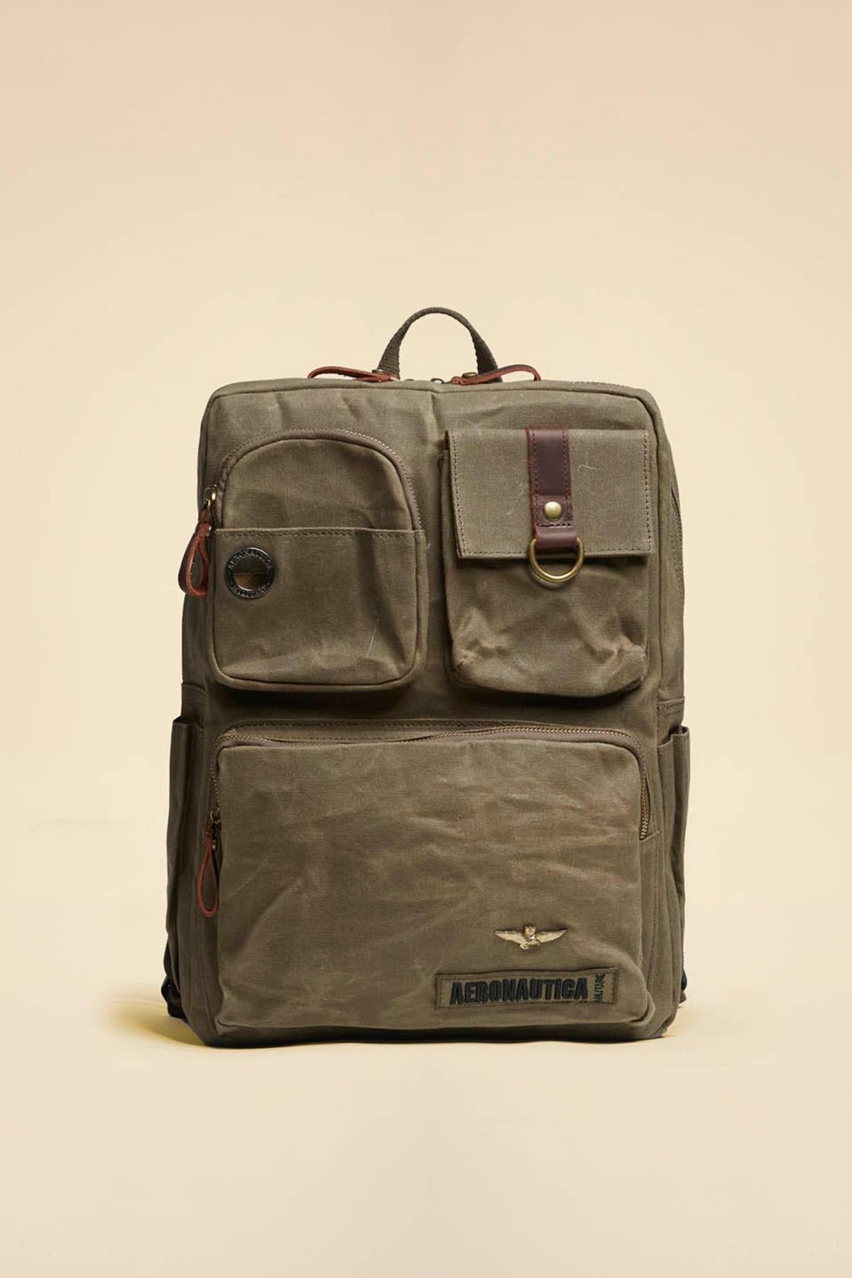 Borse Uomo Aeronautica Militare BO1181UCT04315 57631 KHAKI — vista 1