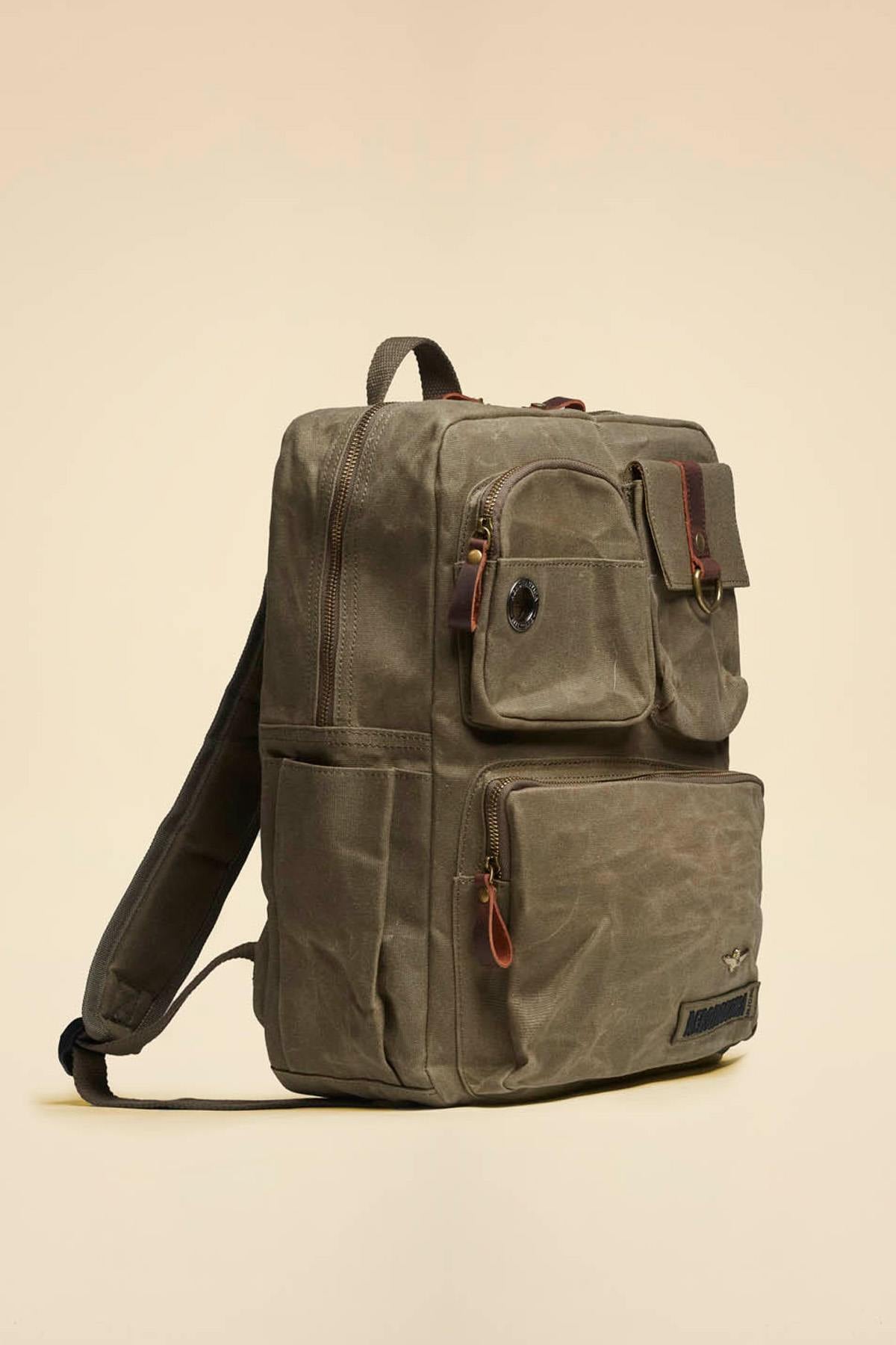 Borse Uomo Aeronautica Militare BO1181UCT04315 57631 KHAKI — vista 2
