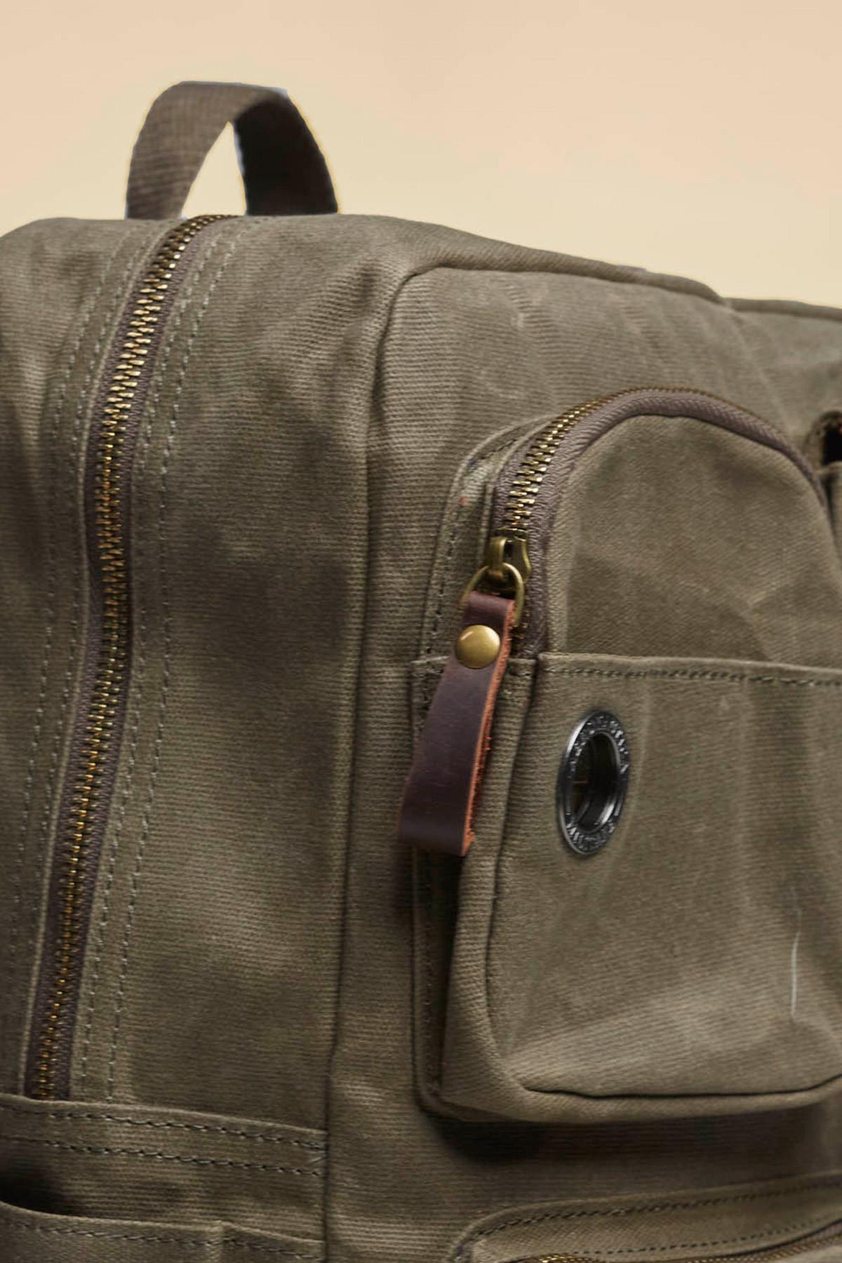Borse Uomo Aeronautica Militare BO1181UCT04315 57631 KHAKI — vista 6